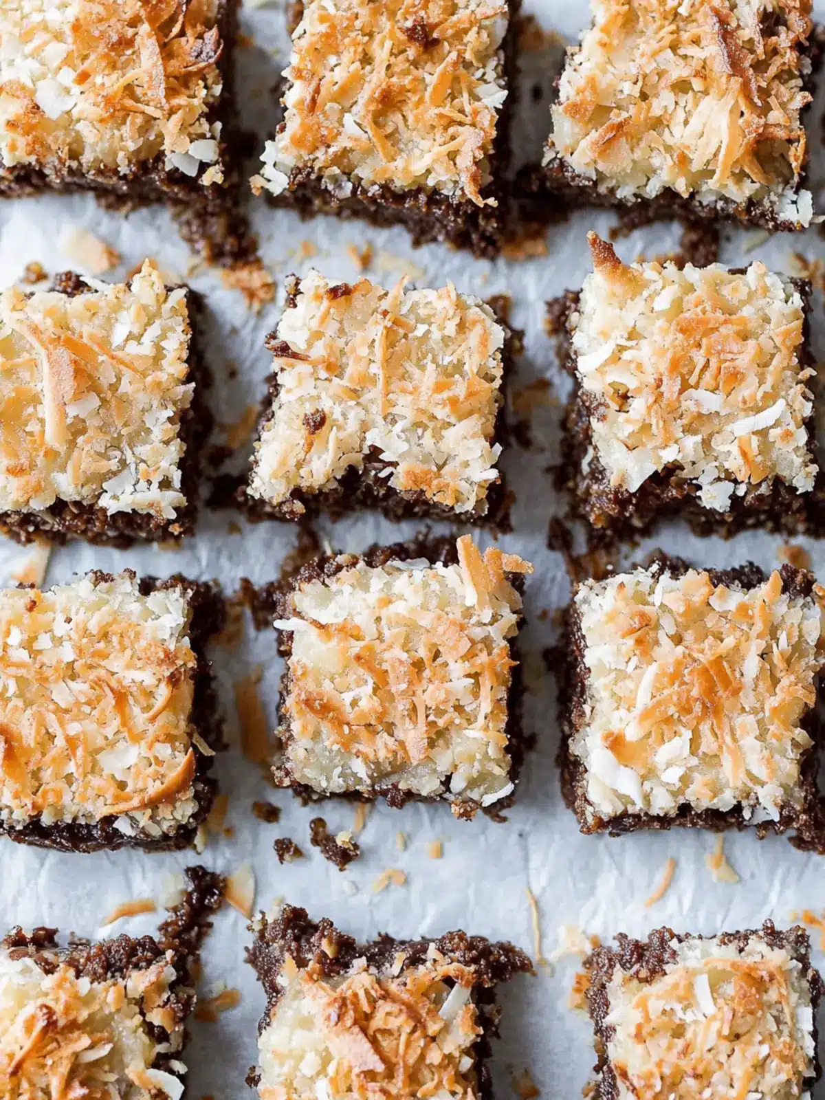 Warm Toasted Caramel Coconut Gooey Chocolate Crunch Bars Bliss 2 Warm Toasted Caramel Coconut Gooey Chocolate Crunch Bars