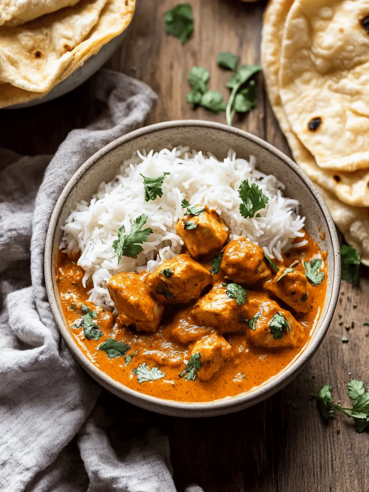 Super Simple Coconut Chicken Tikka Masala