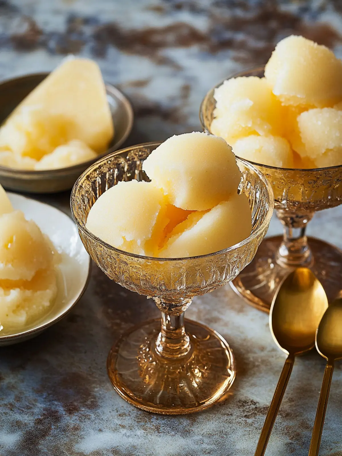 Apple & Rosemary Sorbet