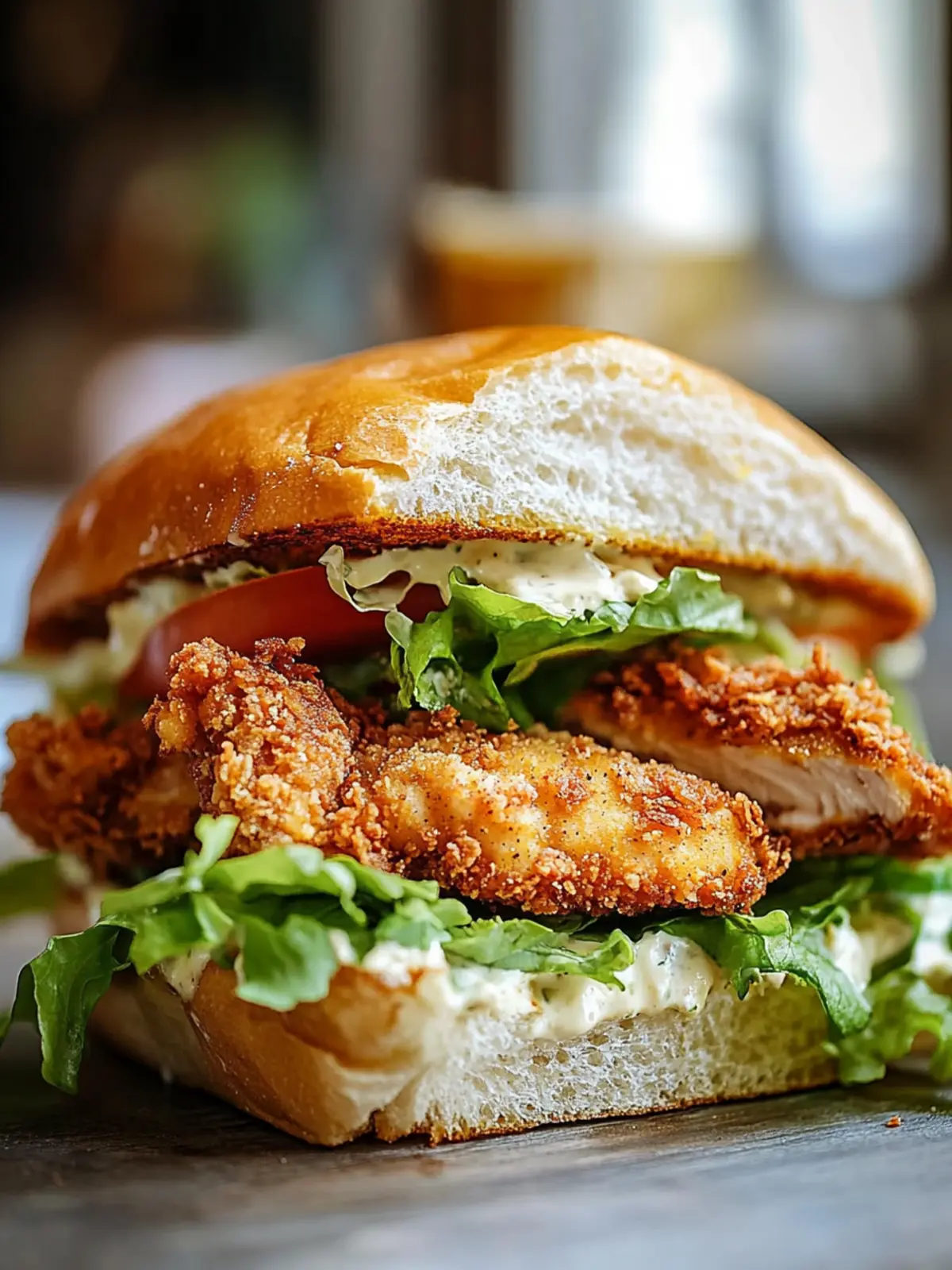 35-Minute Crispy Chicken Caesar Sandwich Your Dinner Game-Changer 2 35-Minute Crispy Chicken Caesar Sandwich
