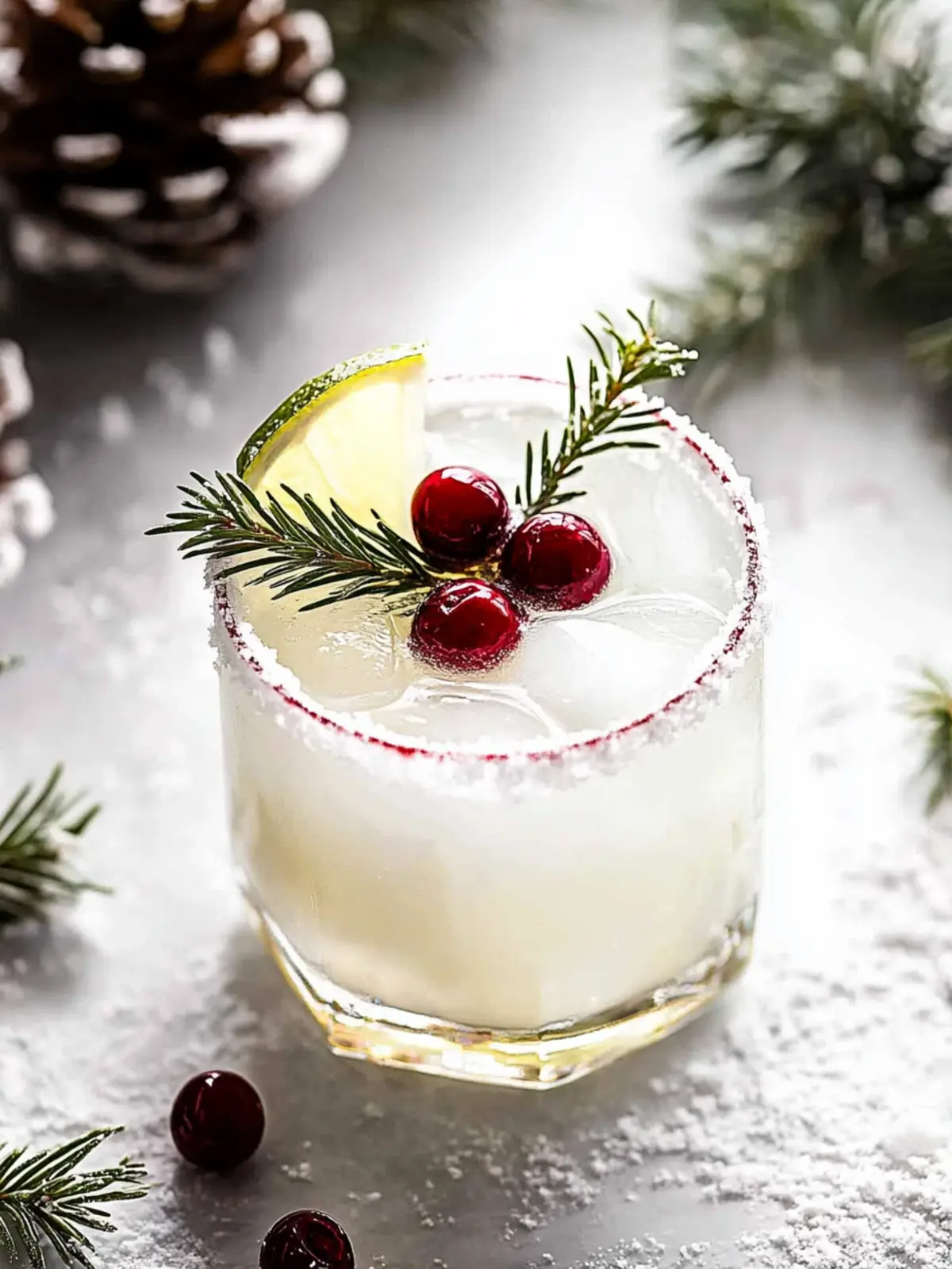 White Christmas Margarita