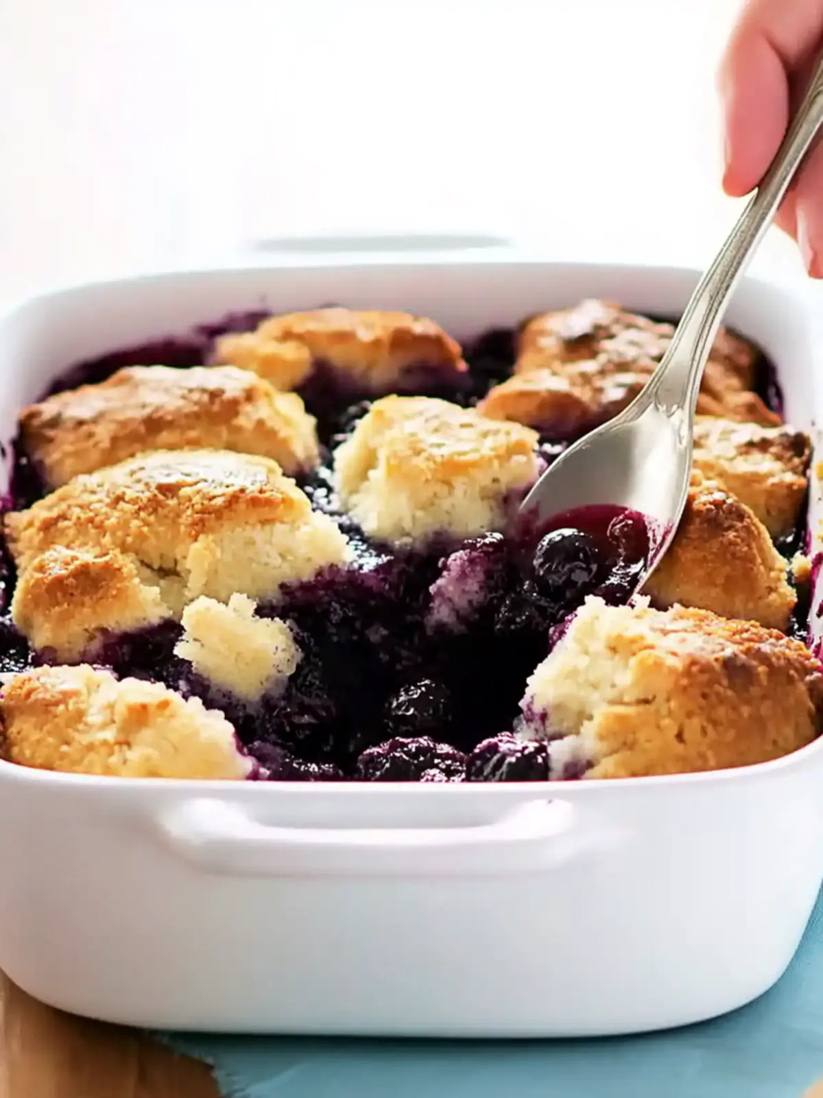 Martha's Blueberry Cobbler