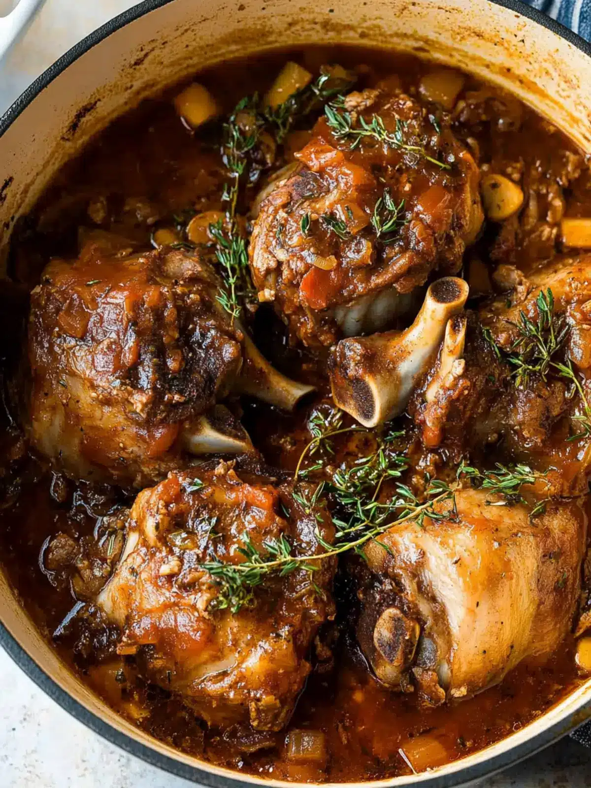 Braised Pork Osso Bucco
