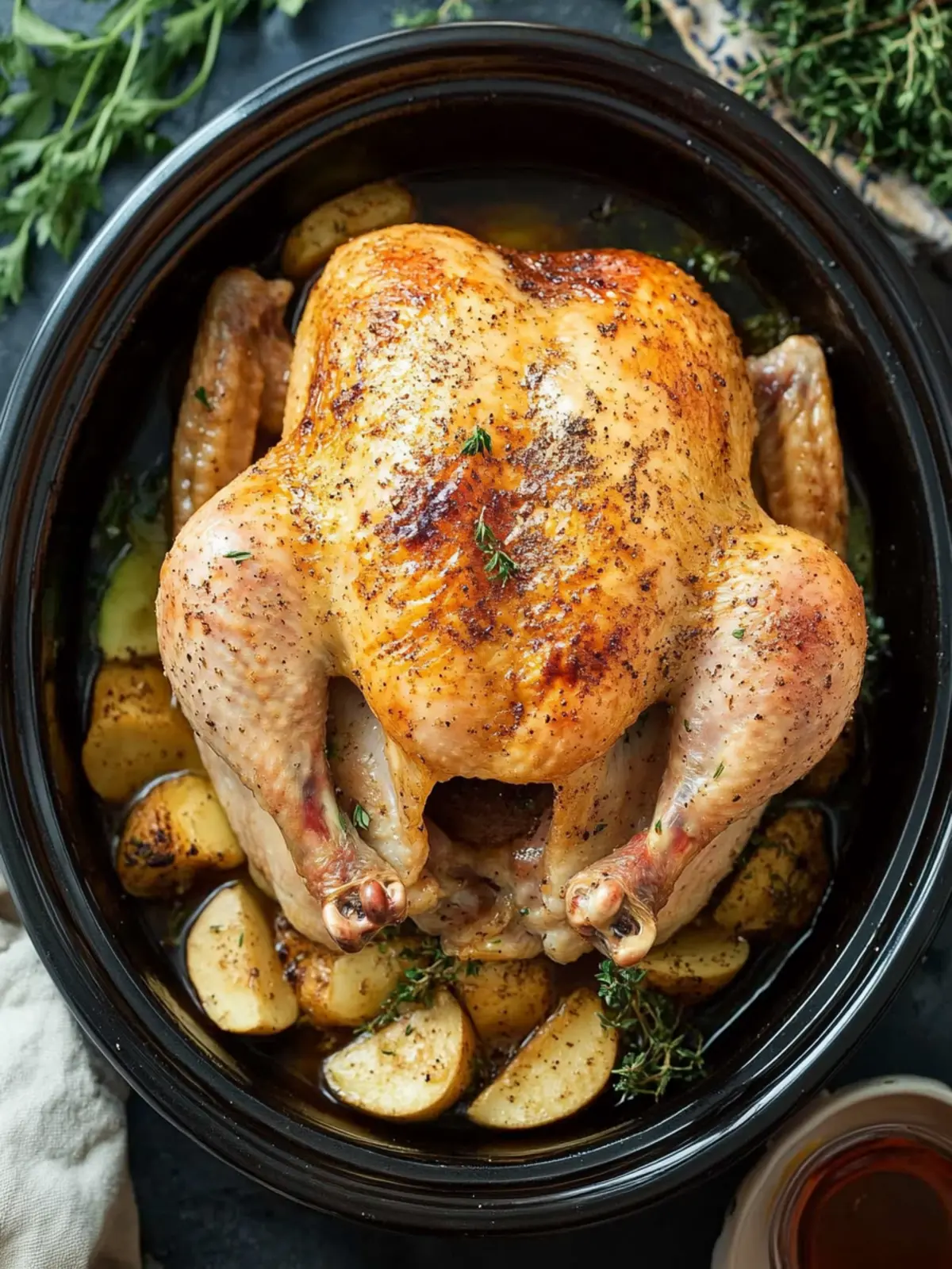 Crockpot Whole Chicken