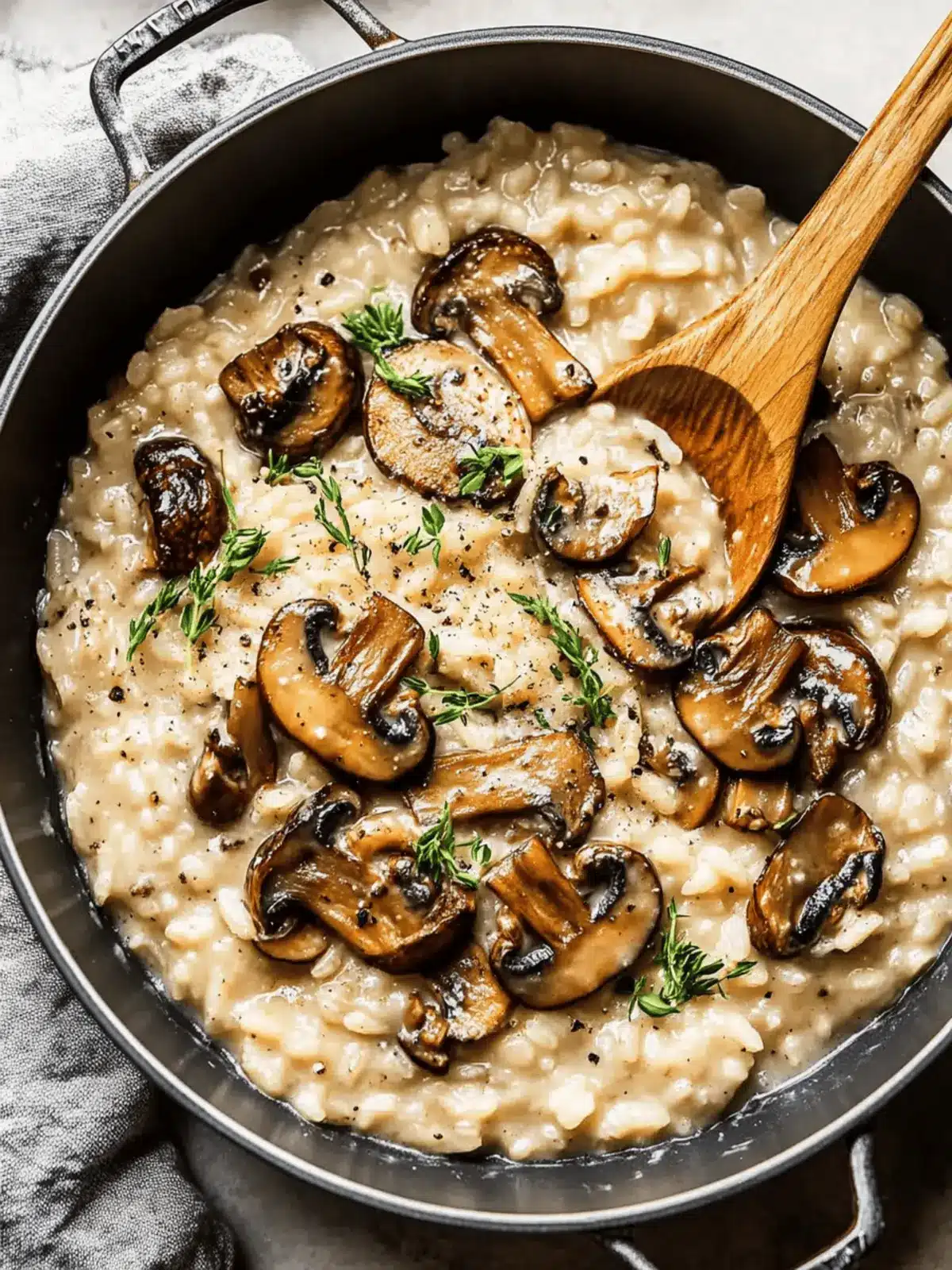 Wild Mushroom Risotto