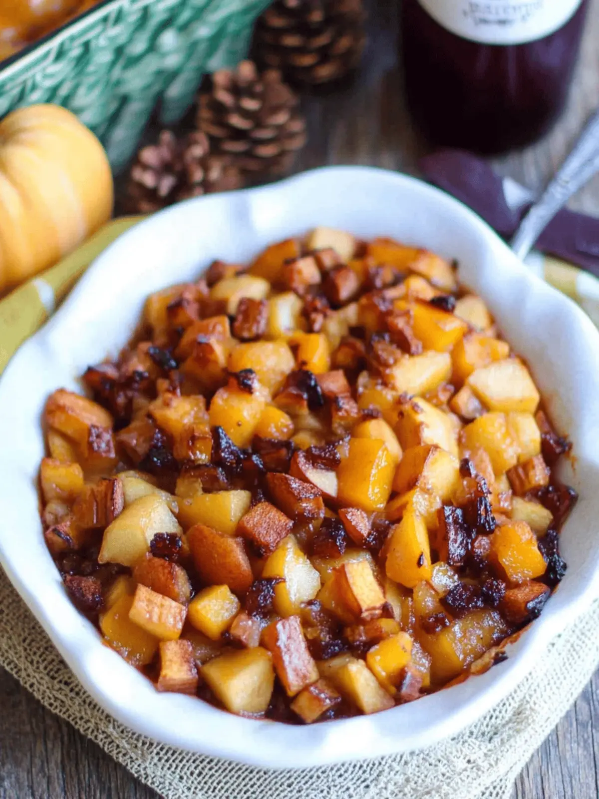 Butternut Squash Apple Bake