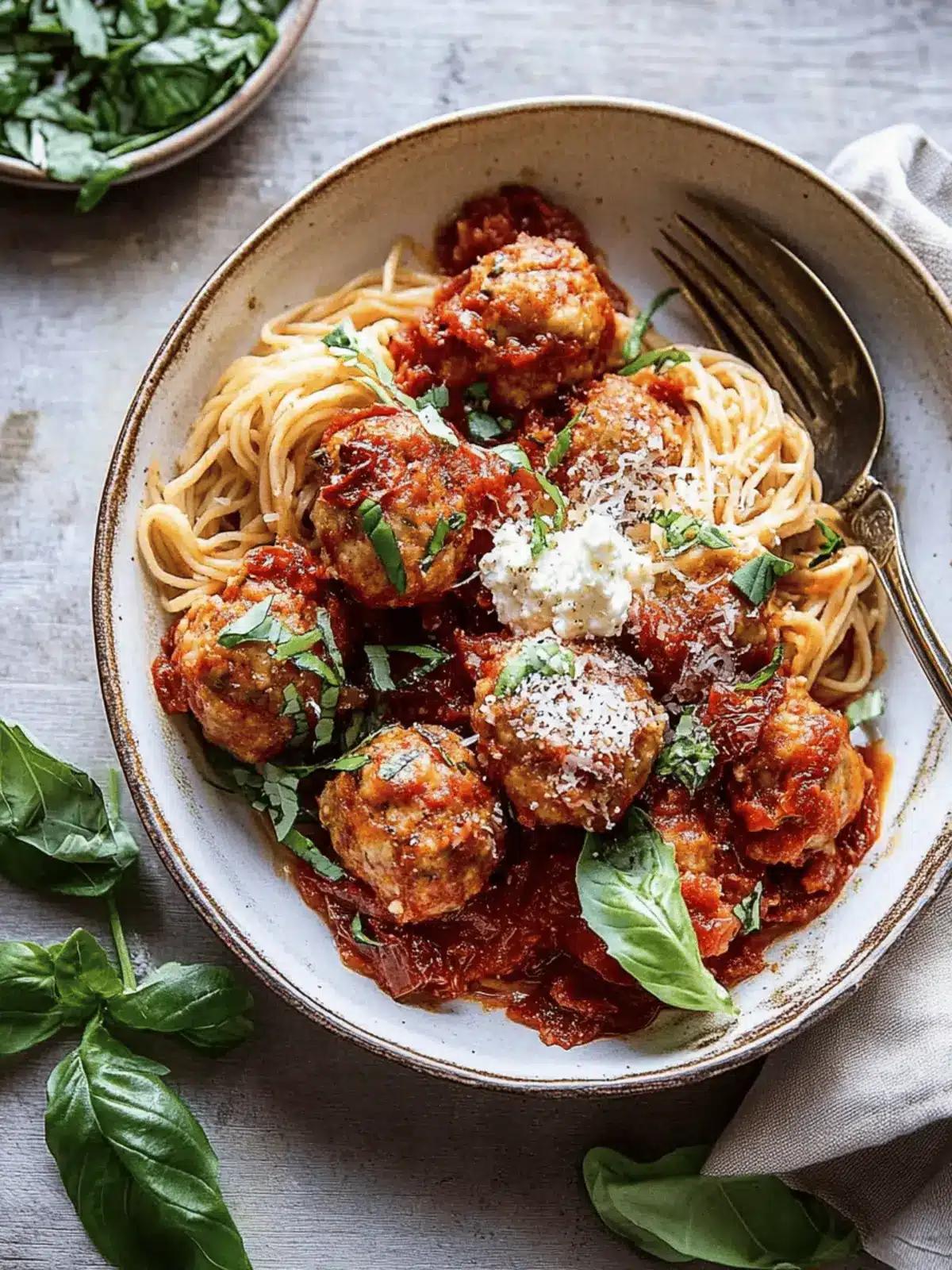 Sun-Dried Tomato and Ricotta Turkey Meatballs for Easy Dinners