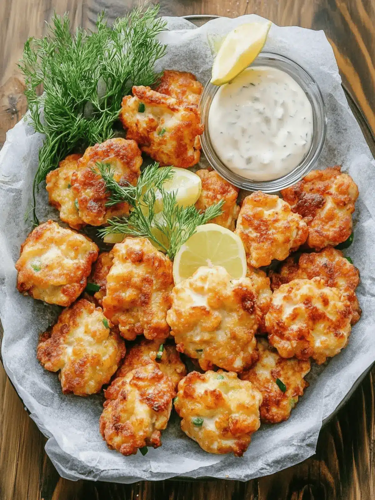 Tender Chicken Fritters