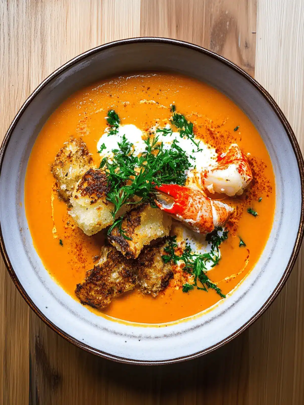 Lobster Bisque - Dennis Prescott