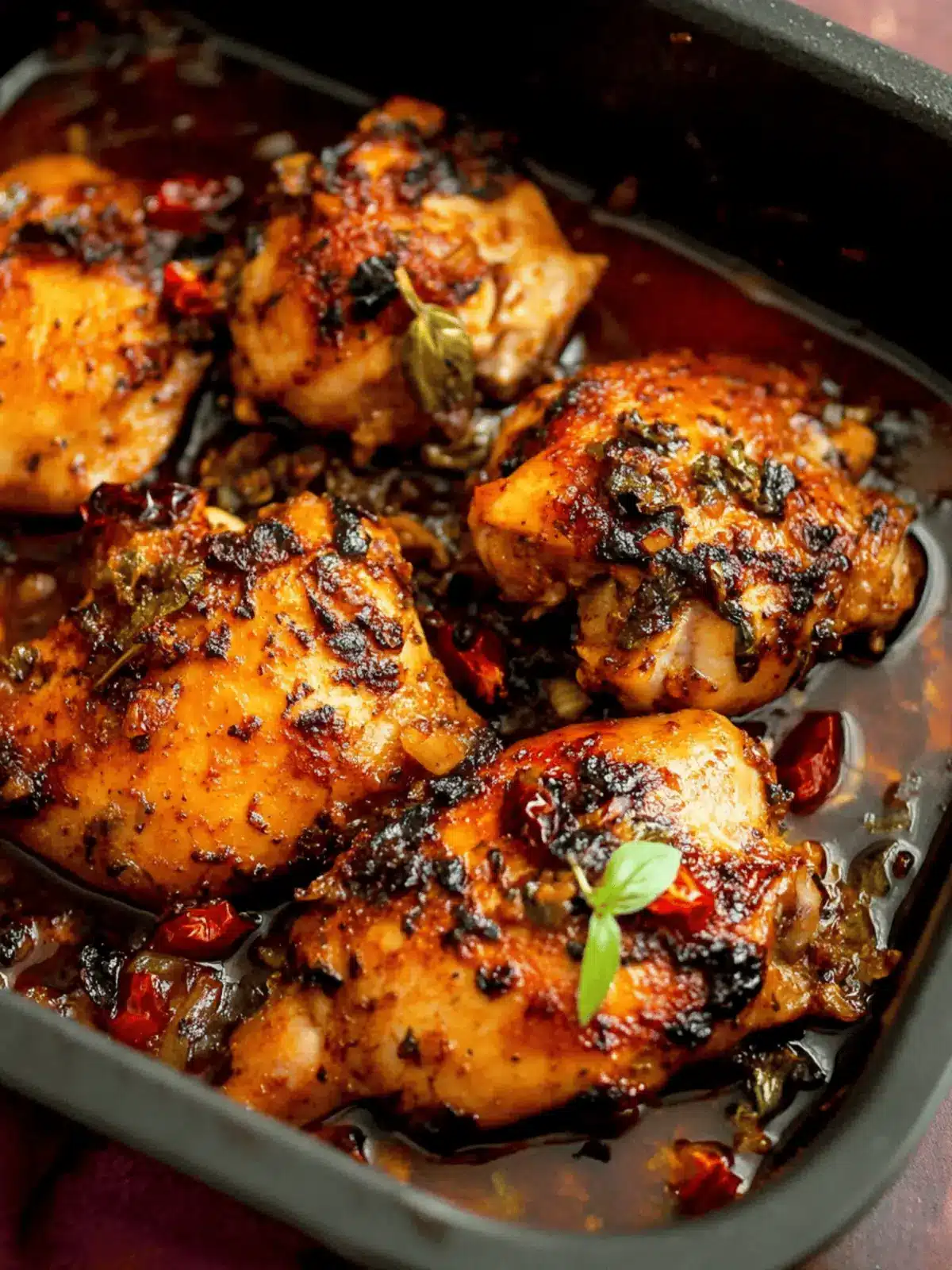 Spicy Mediterranean Chicken Thighs