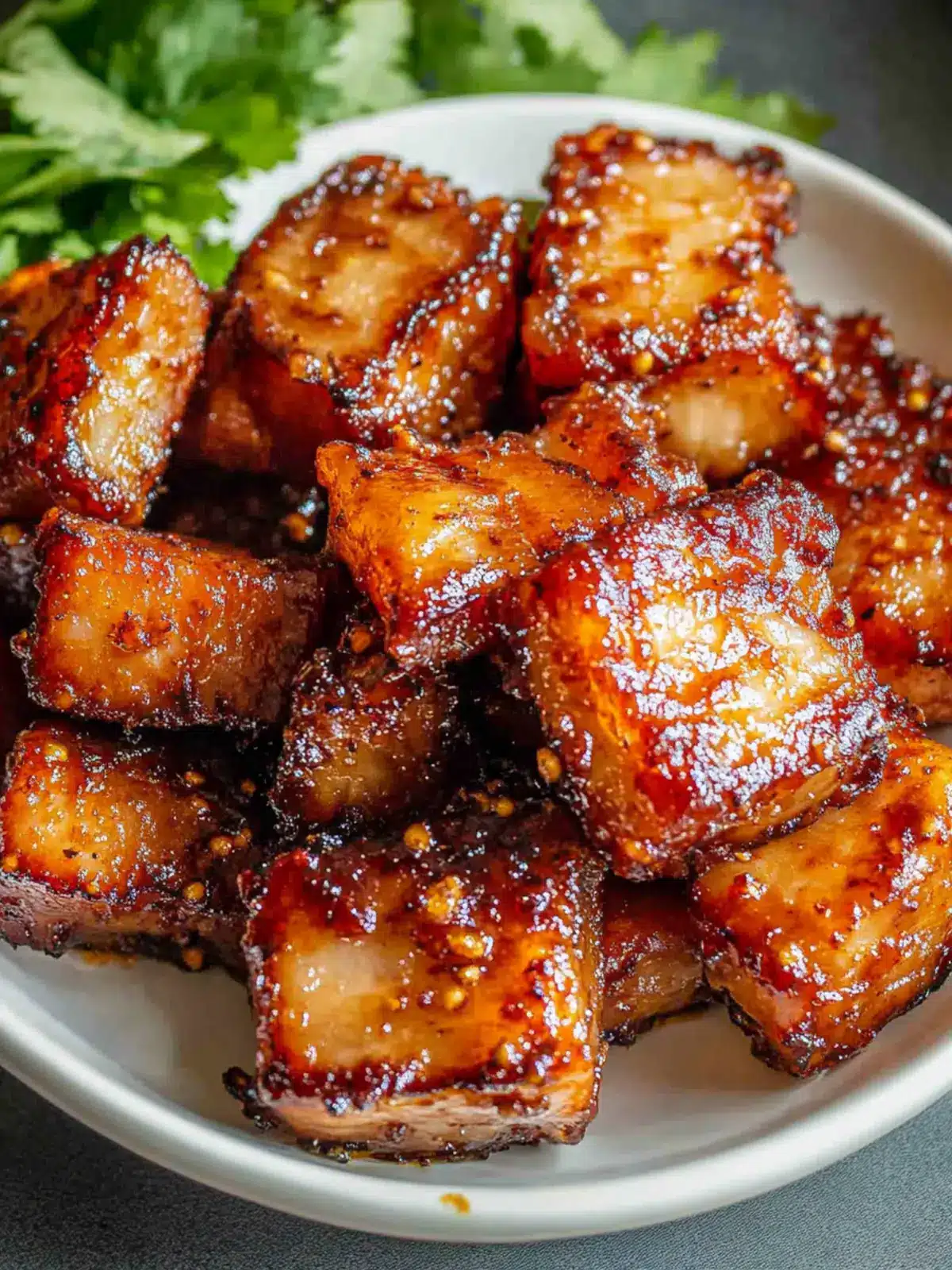Spicy Pork Belly in Air Fryer