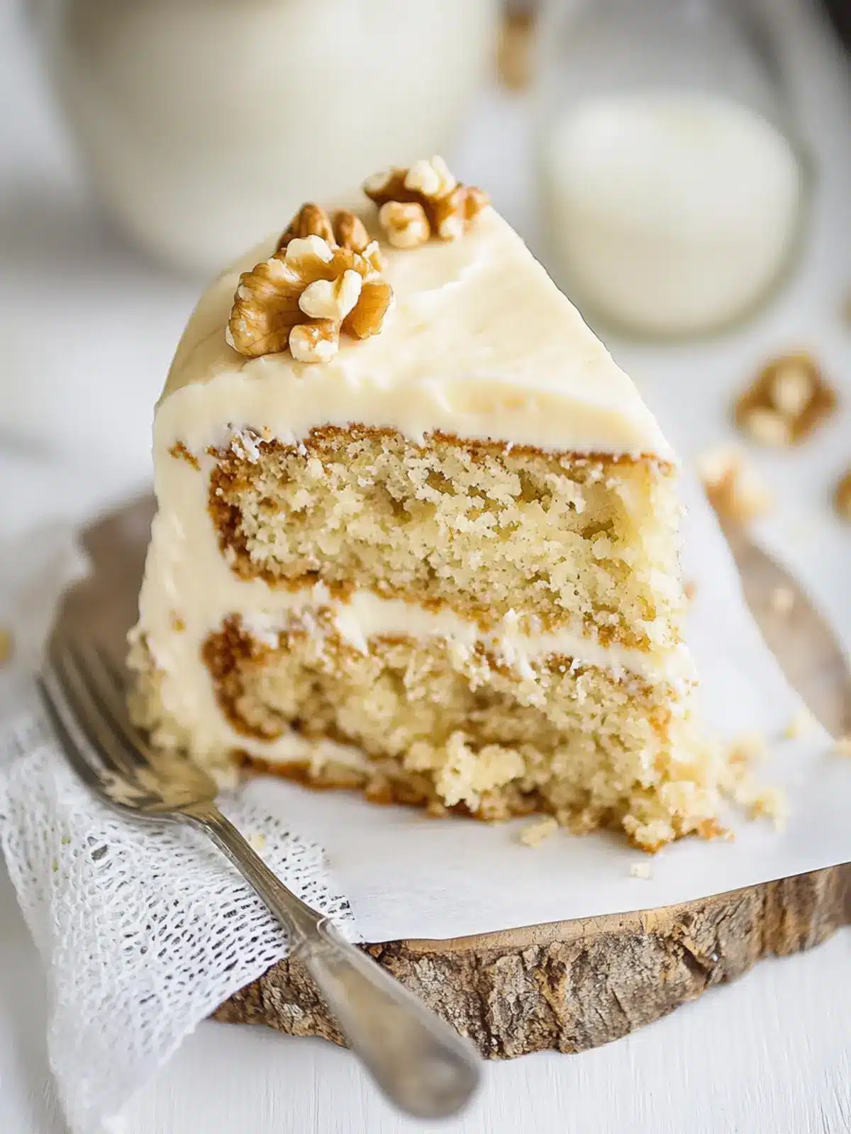 Maple Walnut Cake