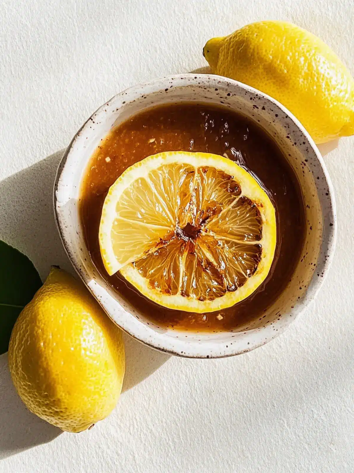 Caramelized Lemon Vinaigrette