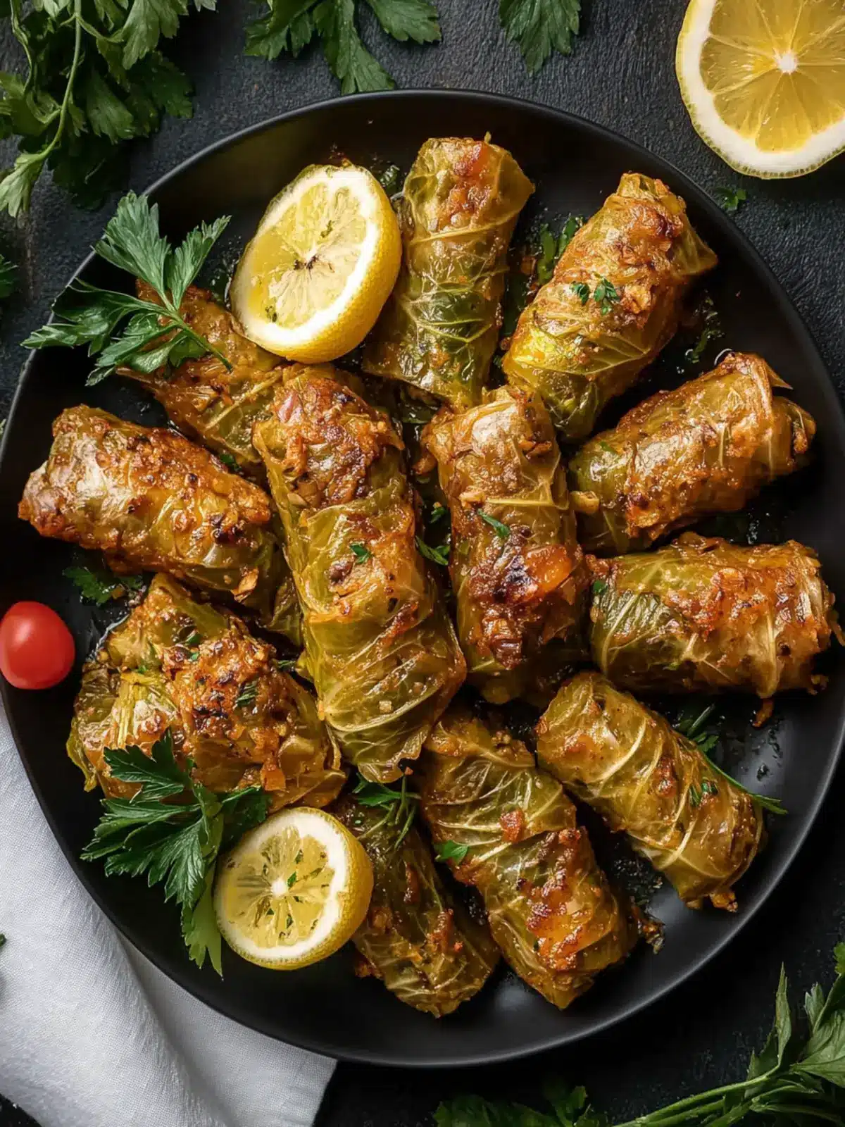 Lahana Sarma (Turkish Cabbage Rolls)