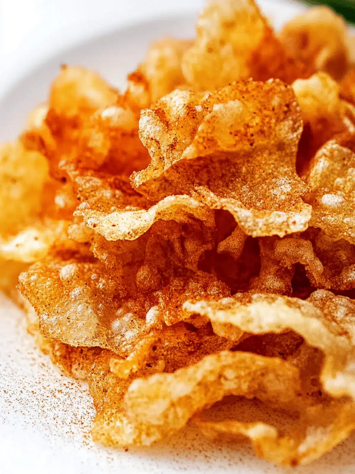 Vegan Pork Rinds (Fried Rice Paper)