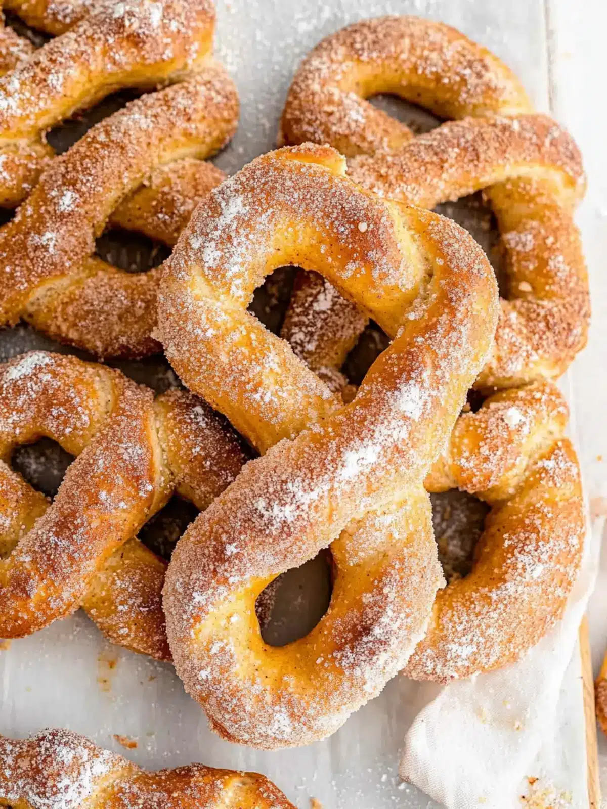 Cream Cheese Stuffed Pretzels