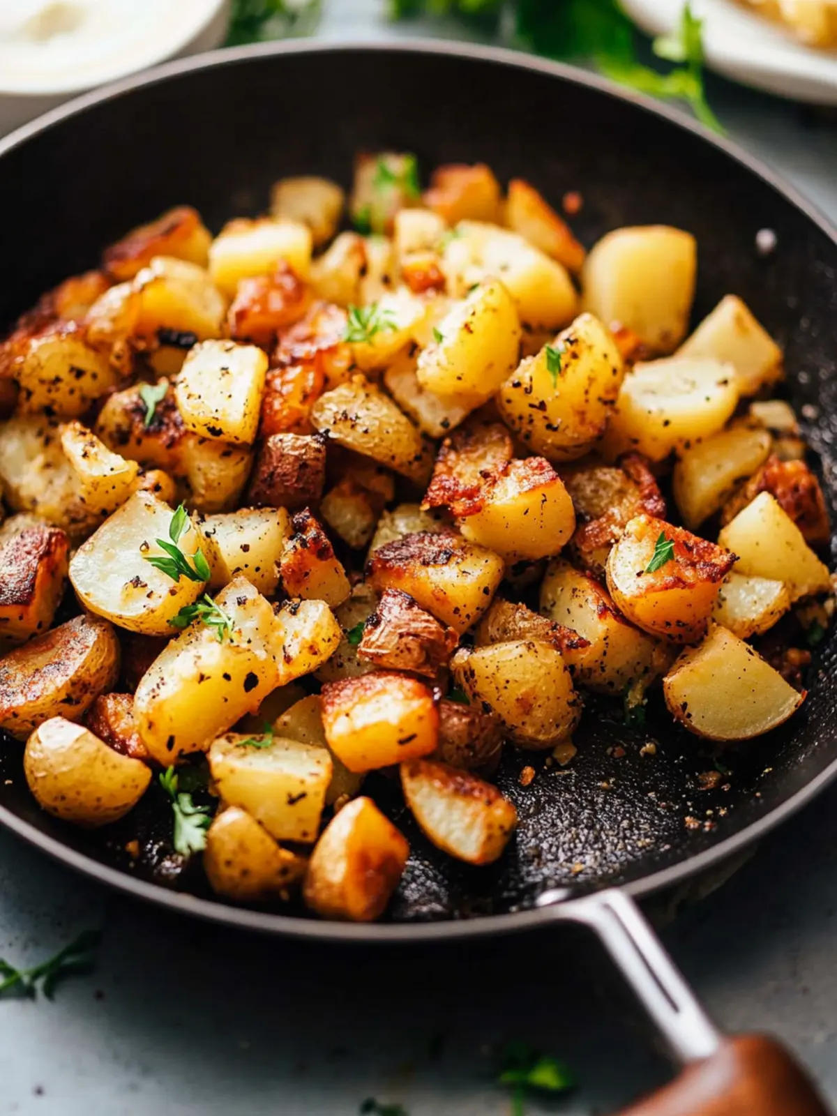 Easy Skillet Breakfast Potatoes