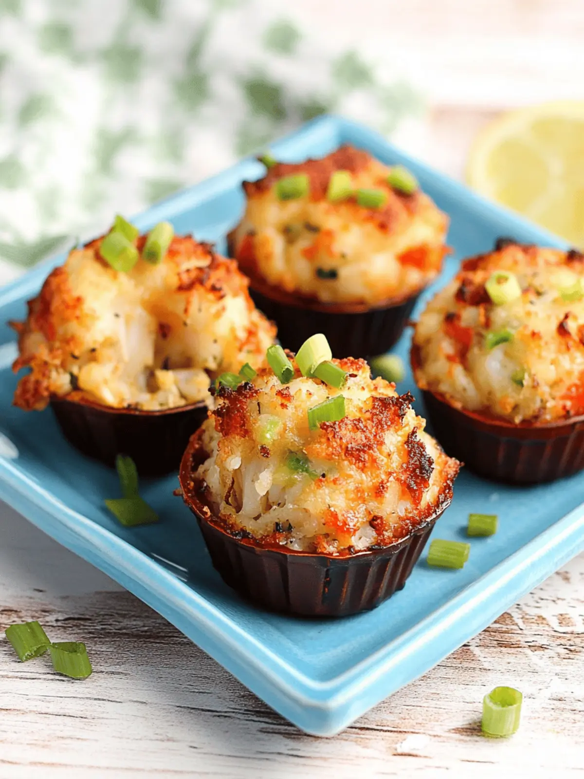 Baked Crab Popper Delights