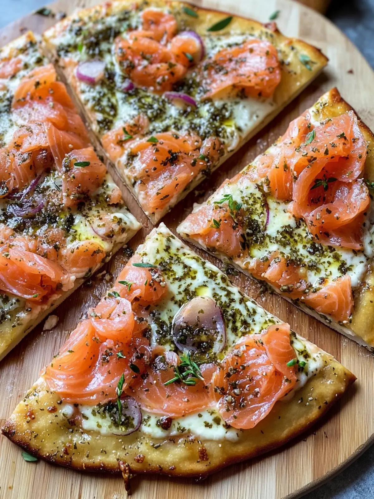 Smoked Salmon Pizza