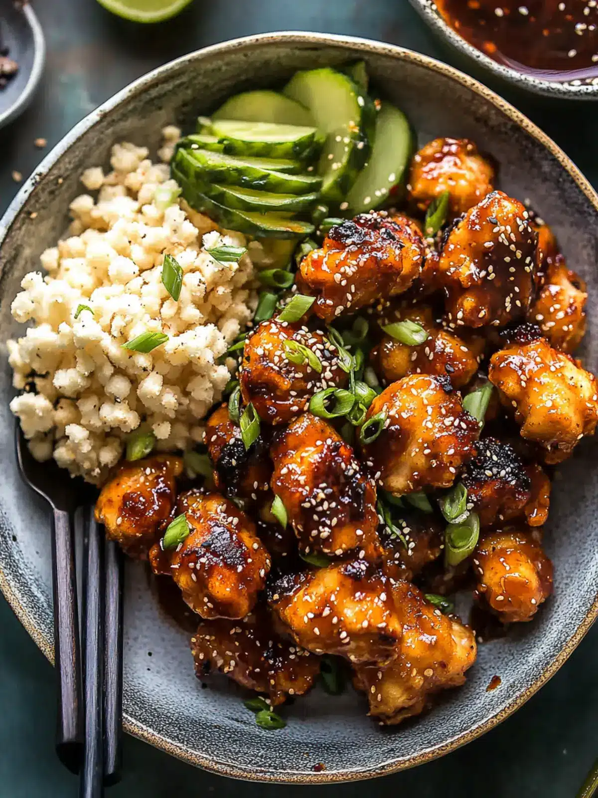 Sheet Pan Korean Popcorn Chicken
