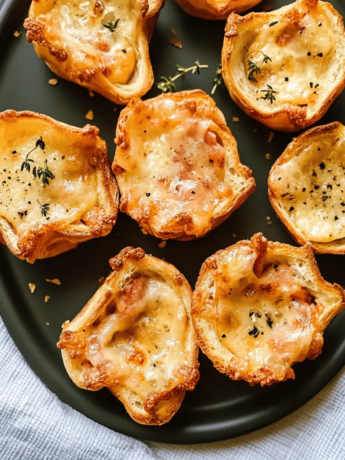 Croque Monsieur Bites