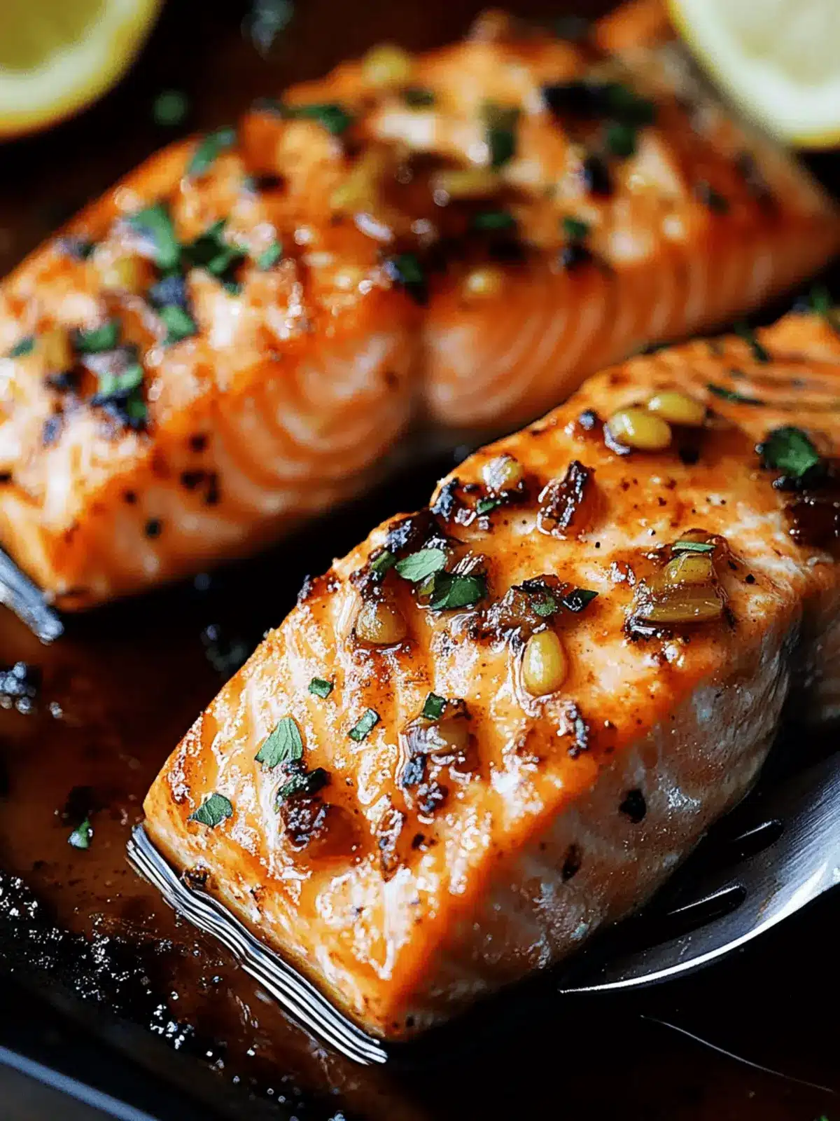 Honey Garlic Salmon