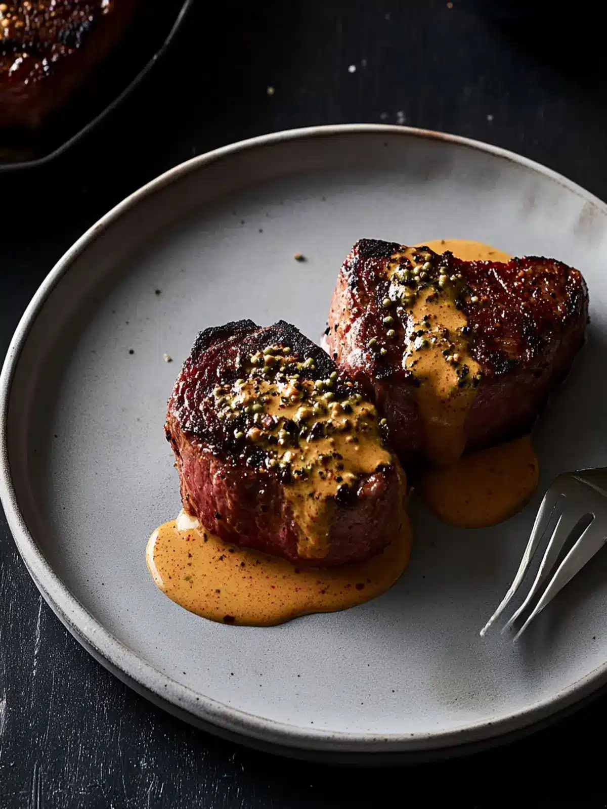 Steak au Poivre