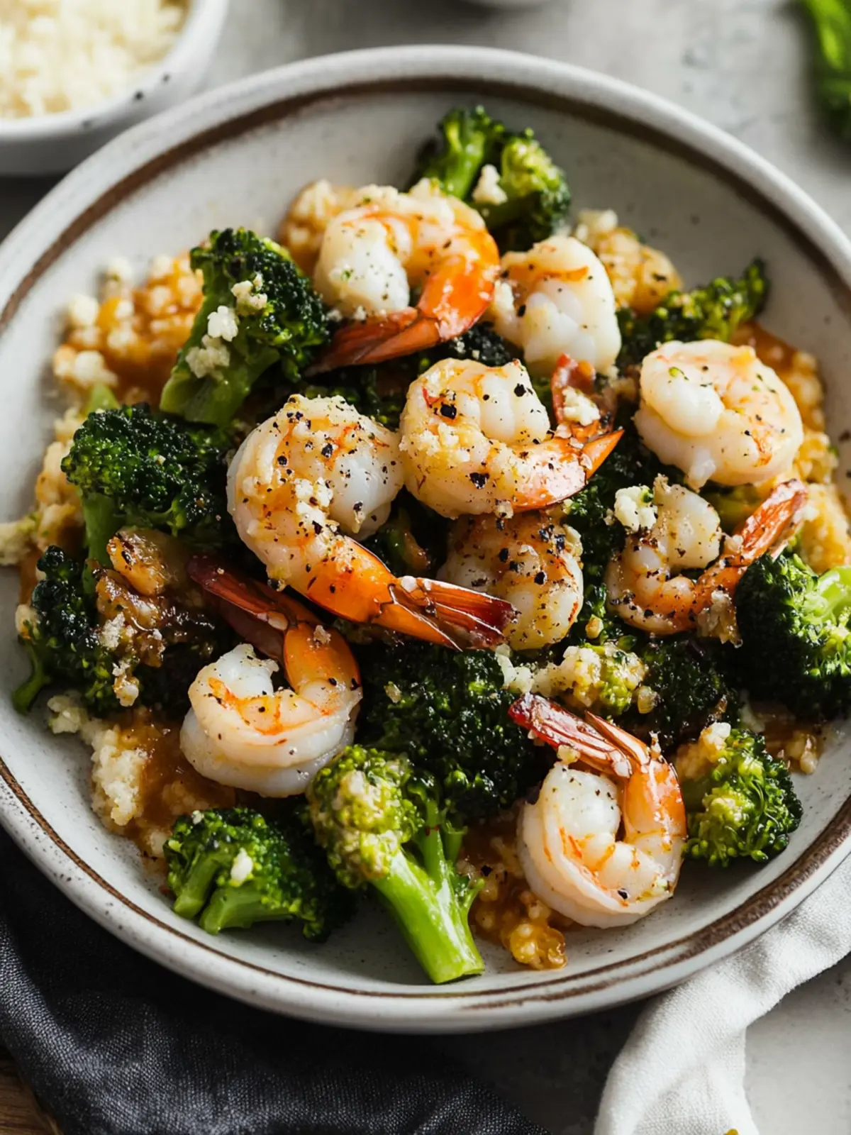 30-Minute Healthy Shrimp & Broccoli Dinner