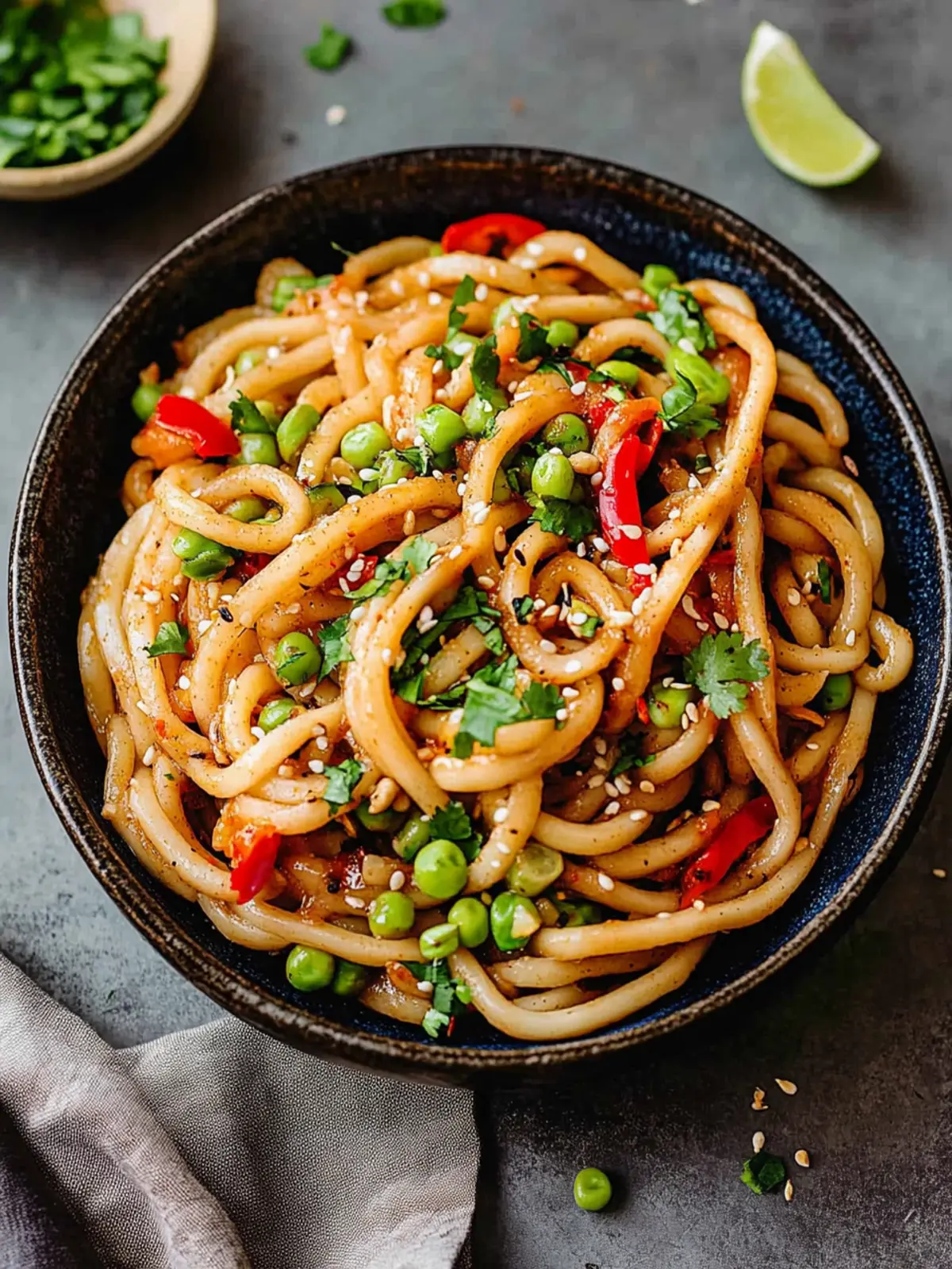 15-Minute Vegan Chili Garlic Noodles