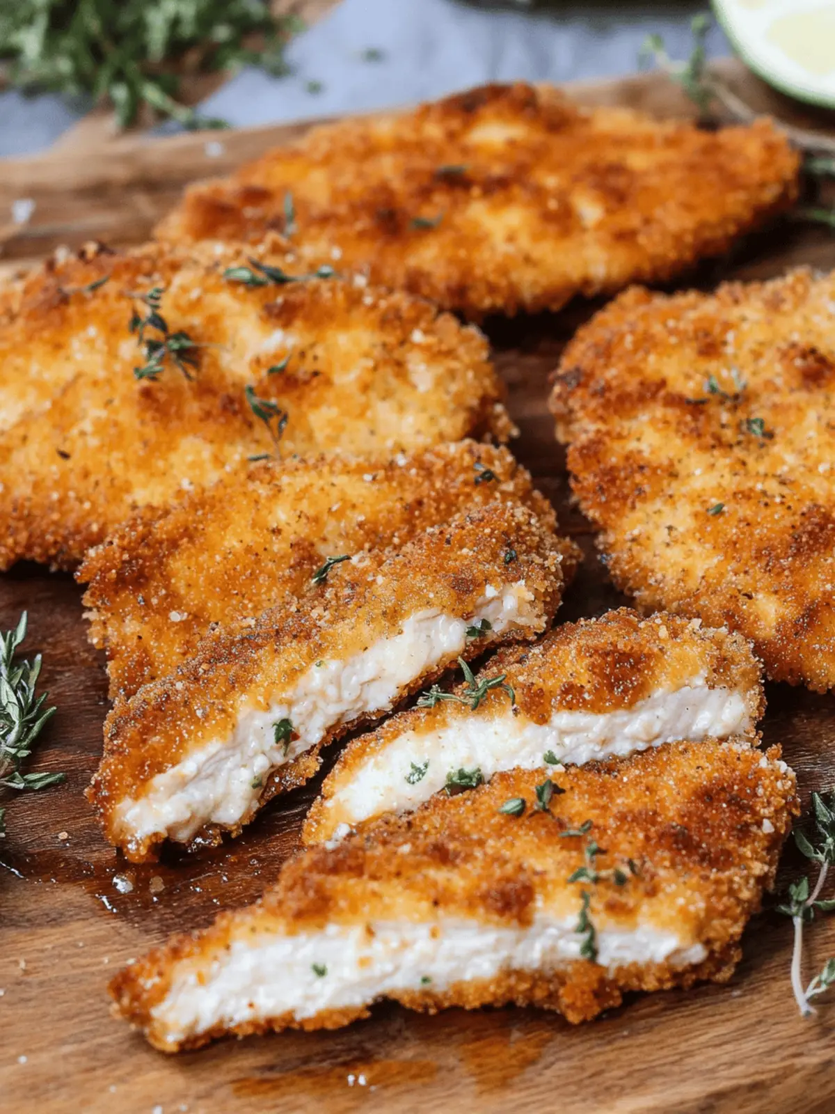 Crispy Parmesan Chicken Cutlets