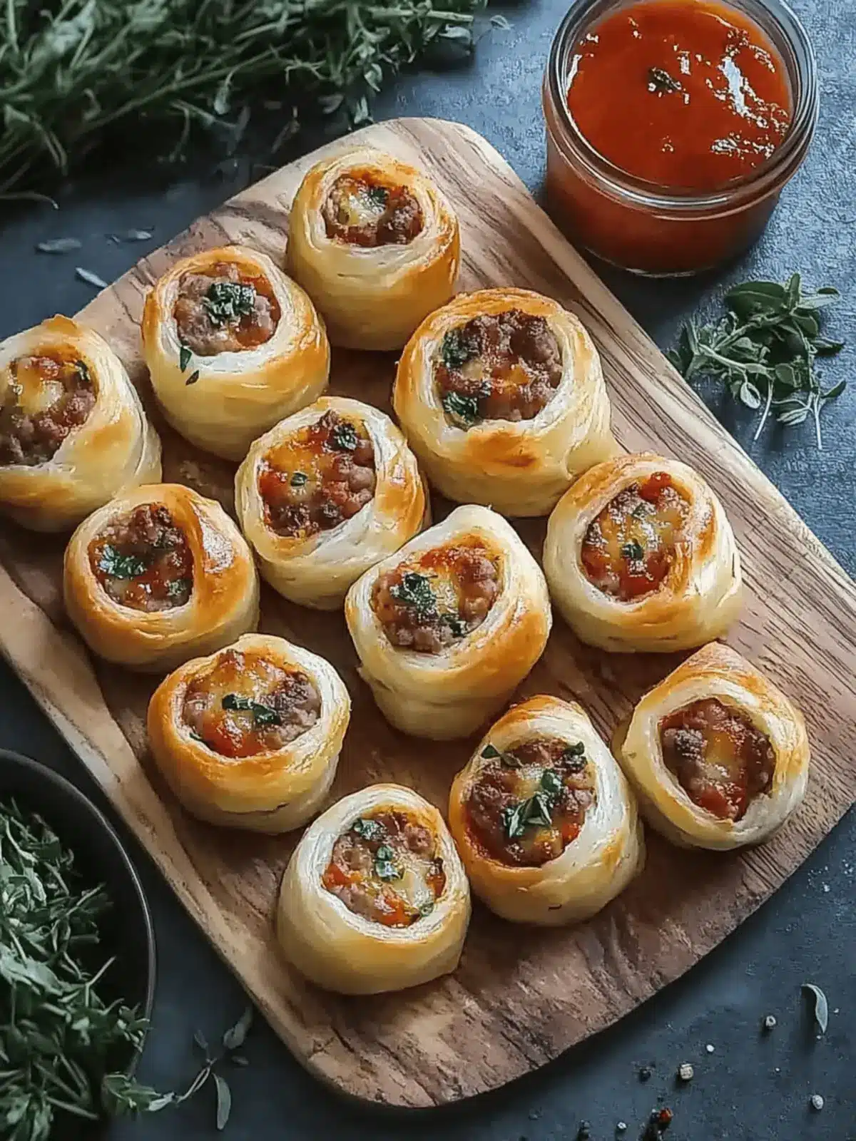 Sicilian Sausage Rolls
