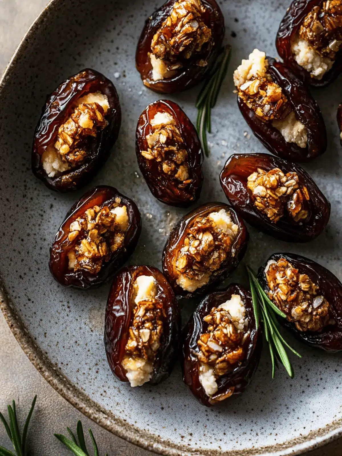 Irresistible Roasted Stuffed Dates with Goat Cheese Bliss