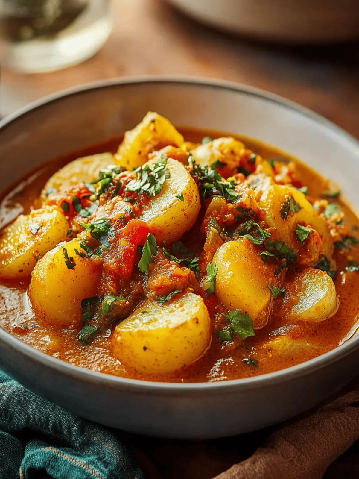 Homestyle Potato Curry
