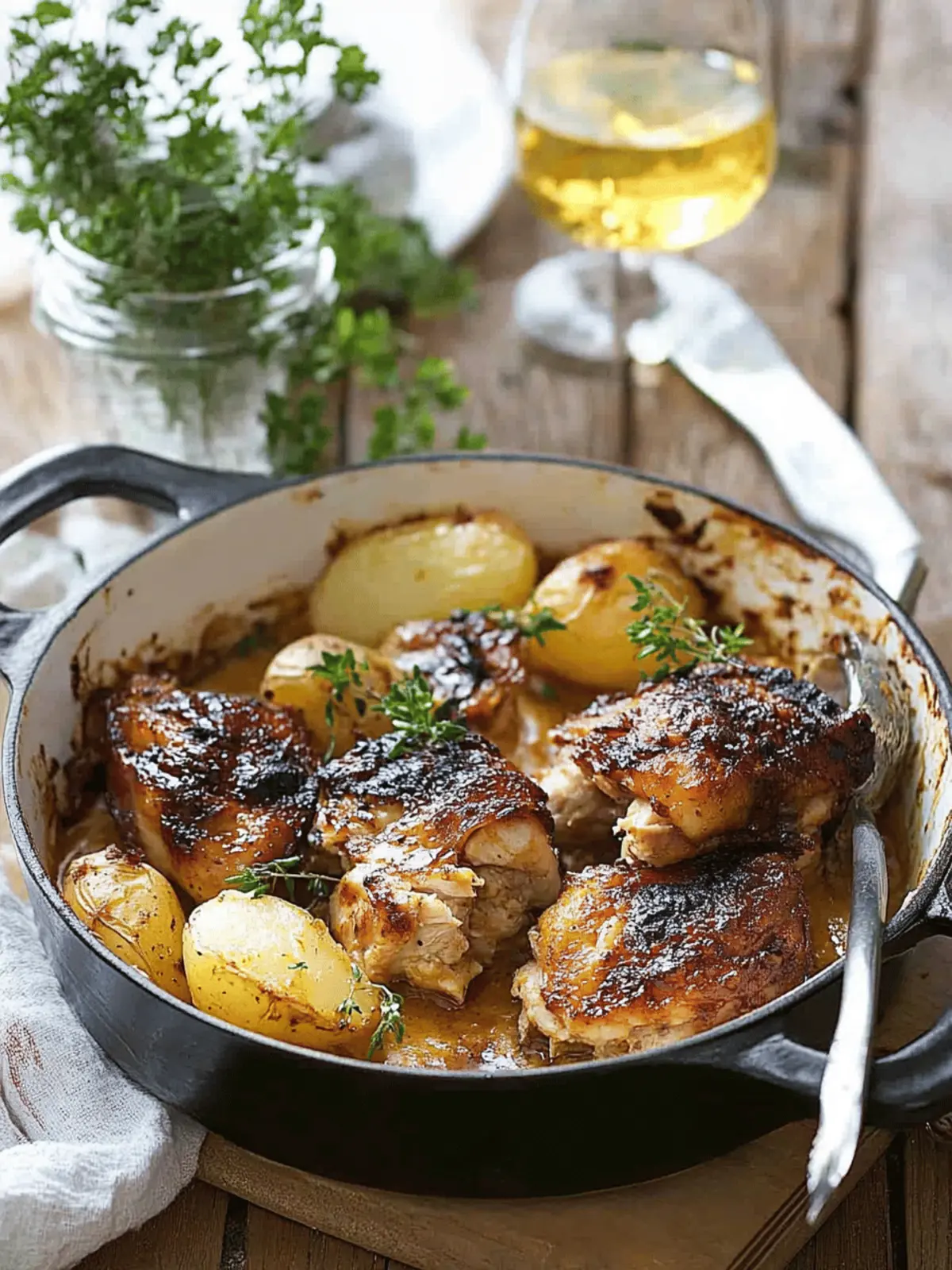 Delicious Rotisserie Flavoured Chicken and Potato Bake Made Easy