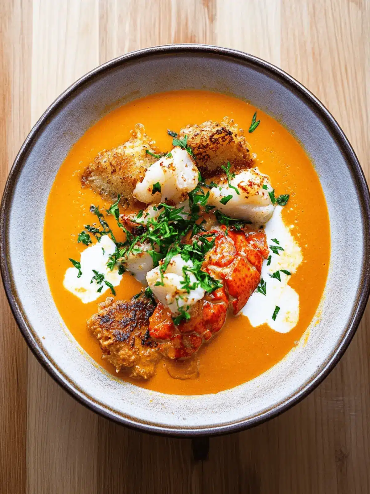 Lobster Bisque - Dennis Prescott