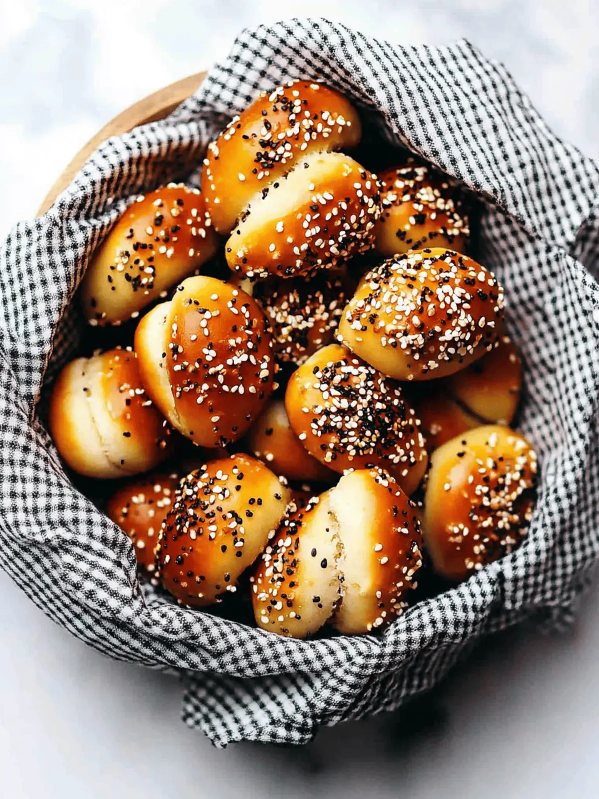 Everything Bagel Soft Pretzel Bites