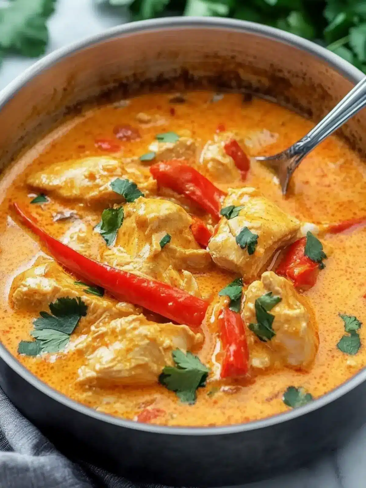 Easy Thai Red Curry Chicken