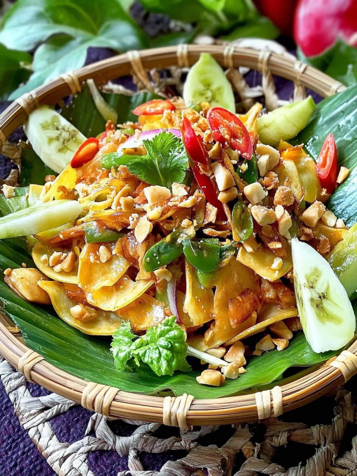 Thai Banana Blossom Salad