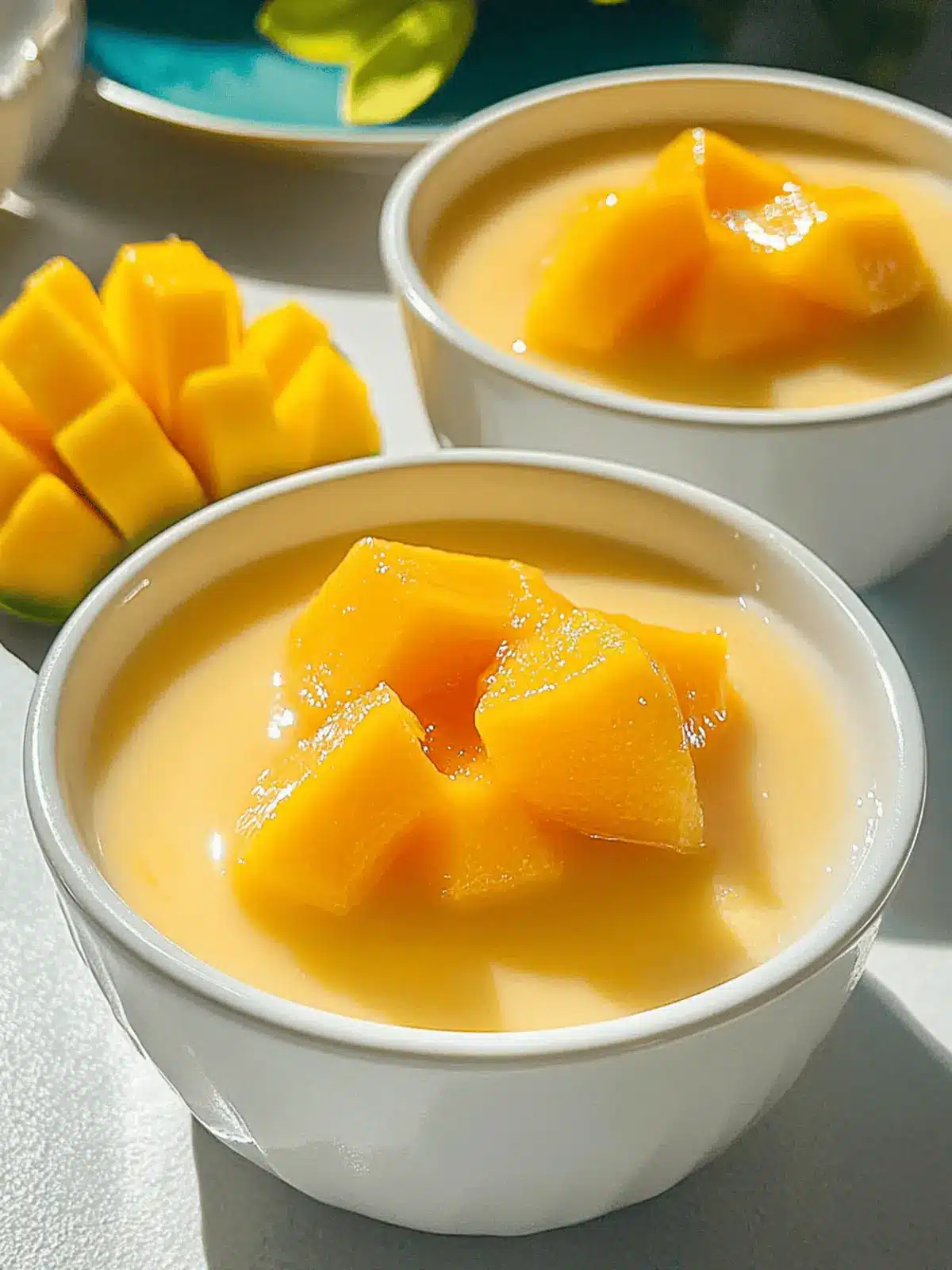 Chinese Mango Pudding