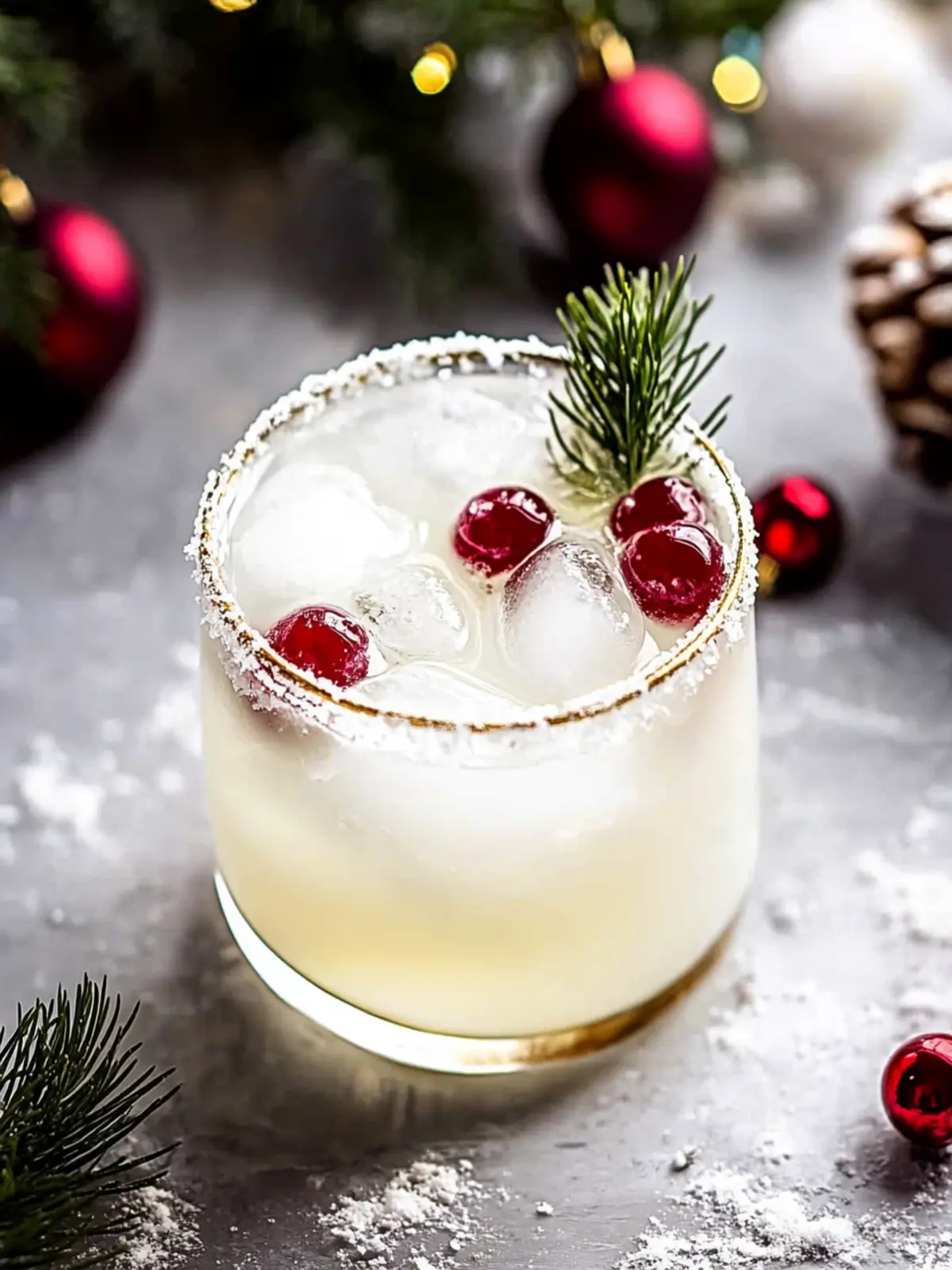 White Christmas Margarita