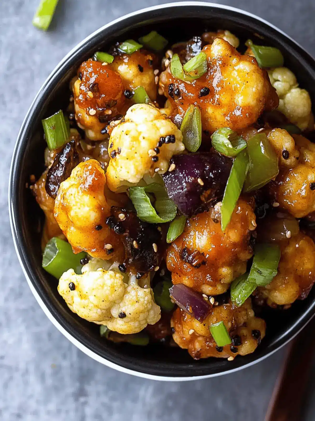 Zesty Black Pepper Cauliflower Crispy Vegan Delight 4 Black Pepper Cauliflower