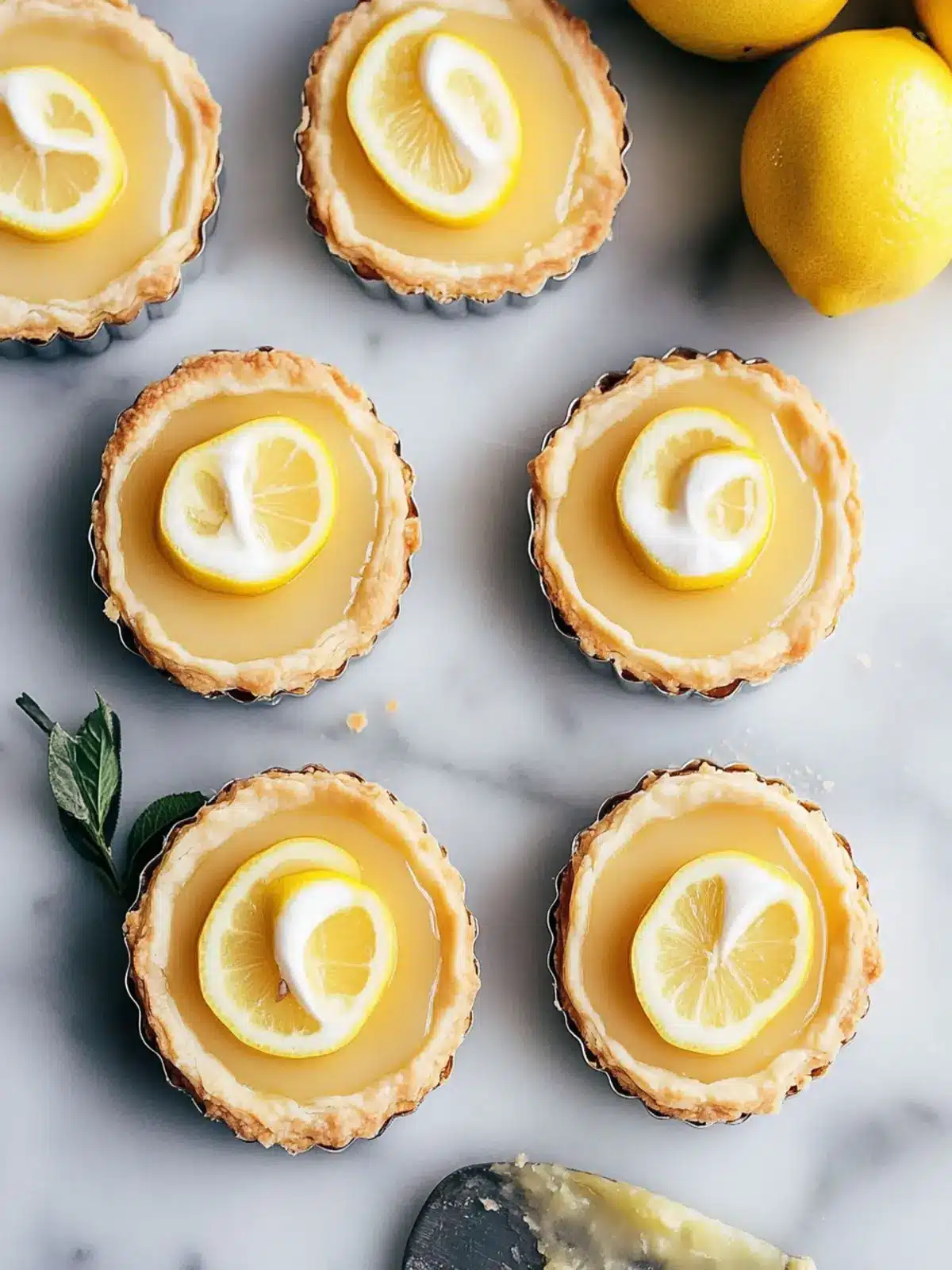 French Lemon Tarts