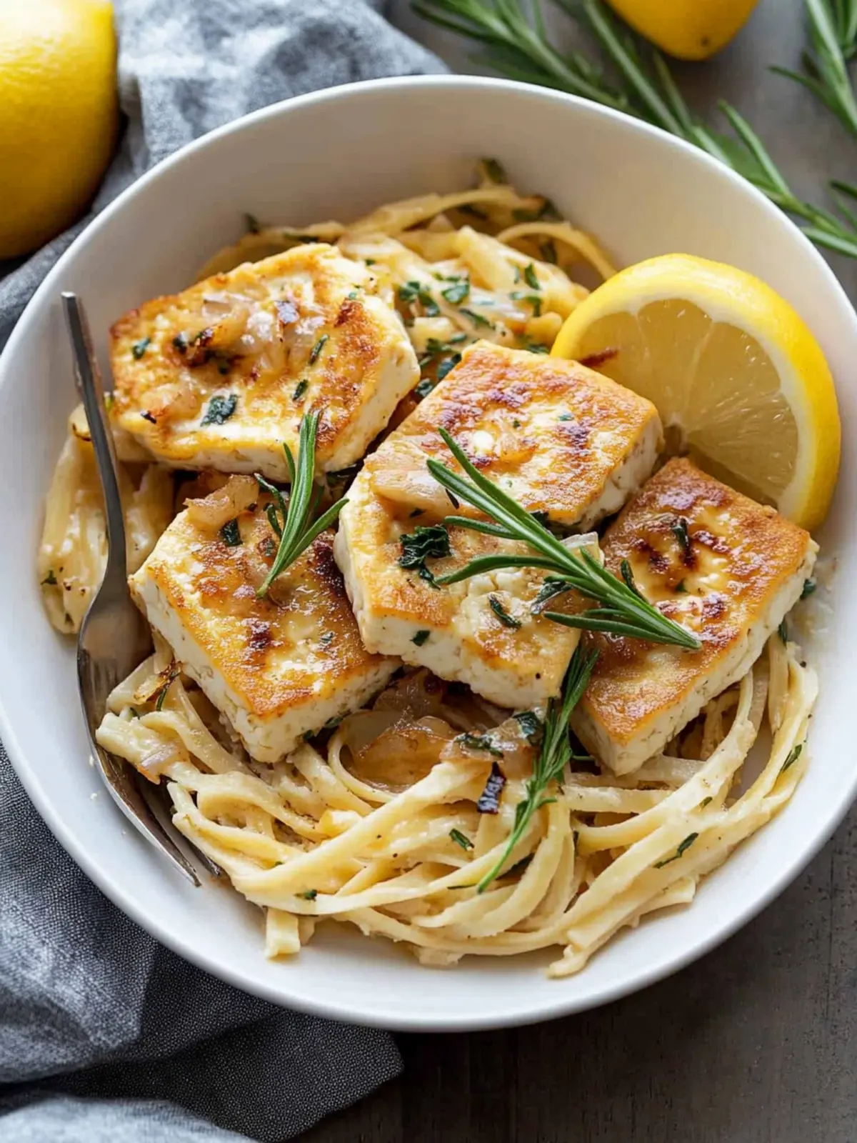 Vegan Tofu Scallopini