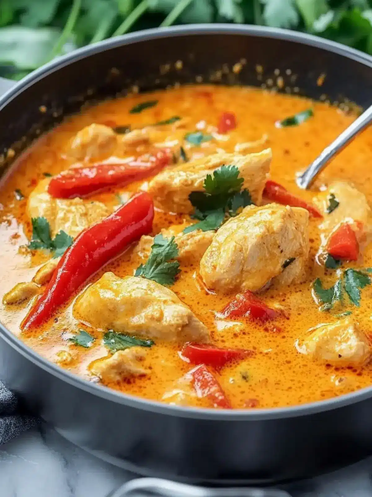 Easy Thai Red Curry Chicken