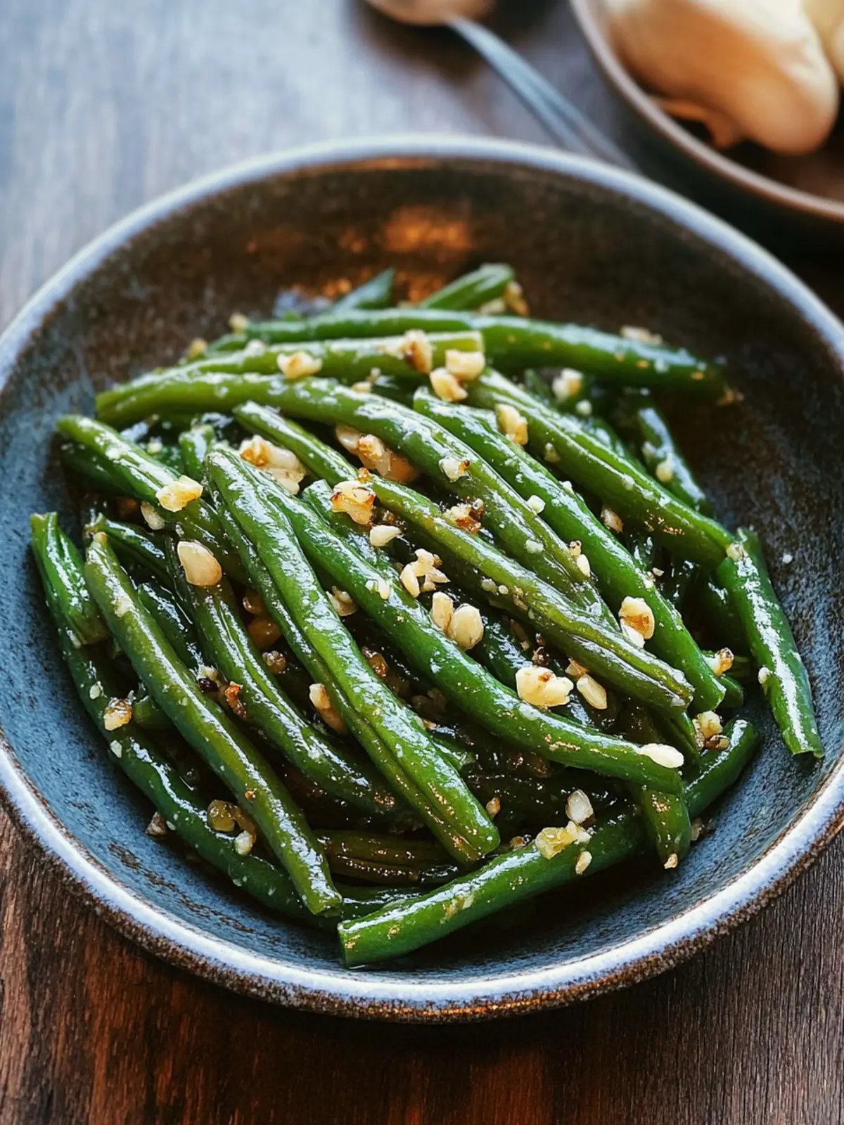 Stir-Fried Garlic Green Beans