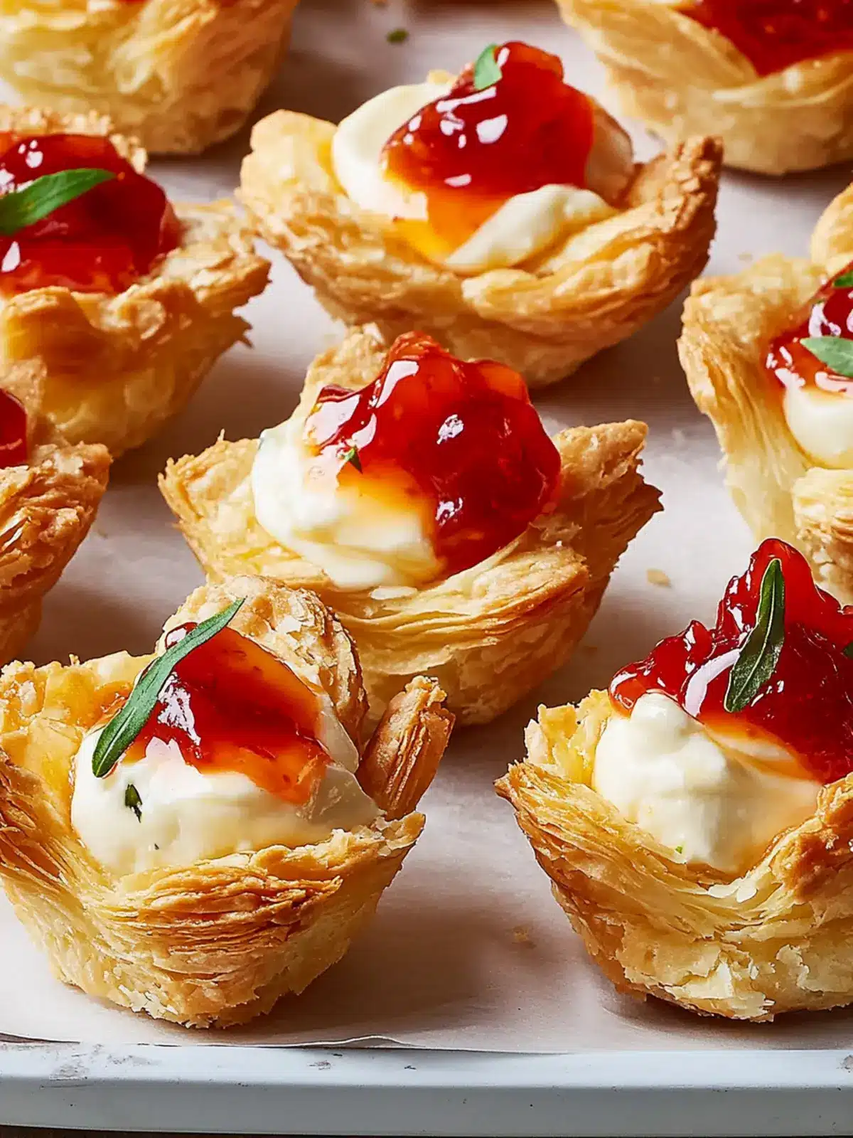 Pepper Jelly & Cream Cheese Bites