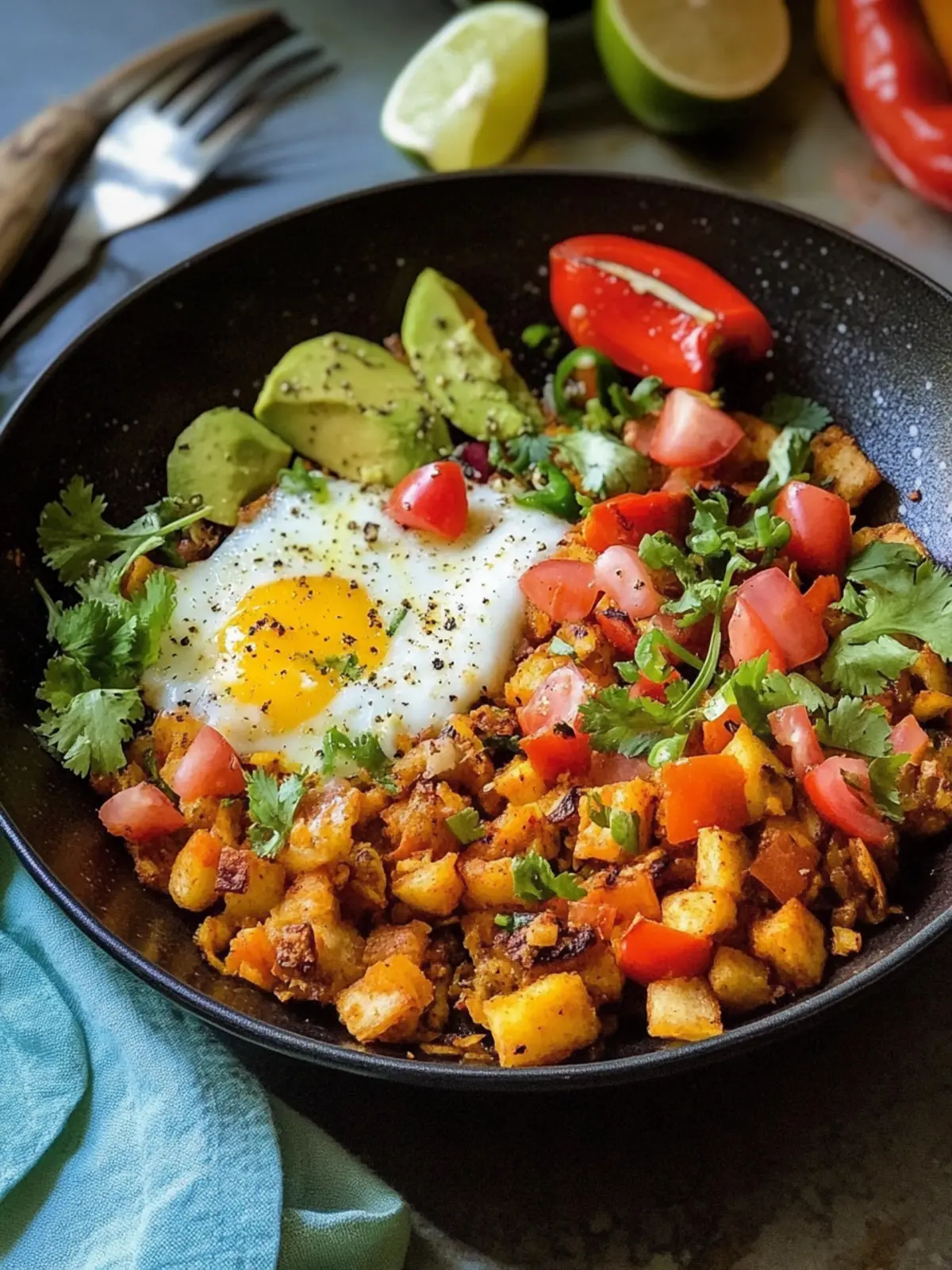Spicy Chipotle Breakfast Hash