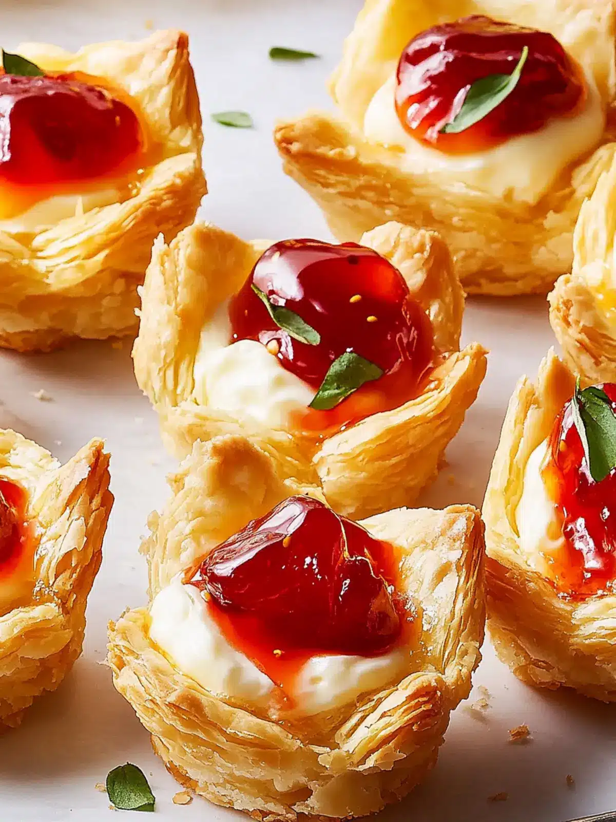 Pepper Jelly & Cream Cheese Bites