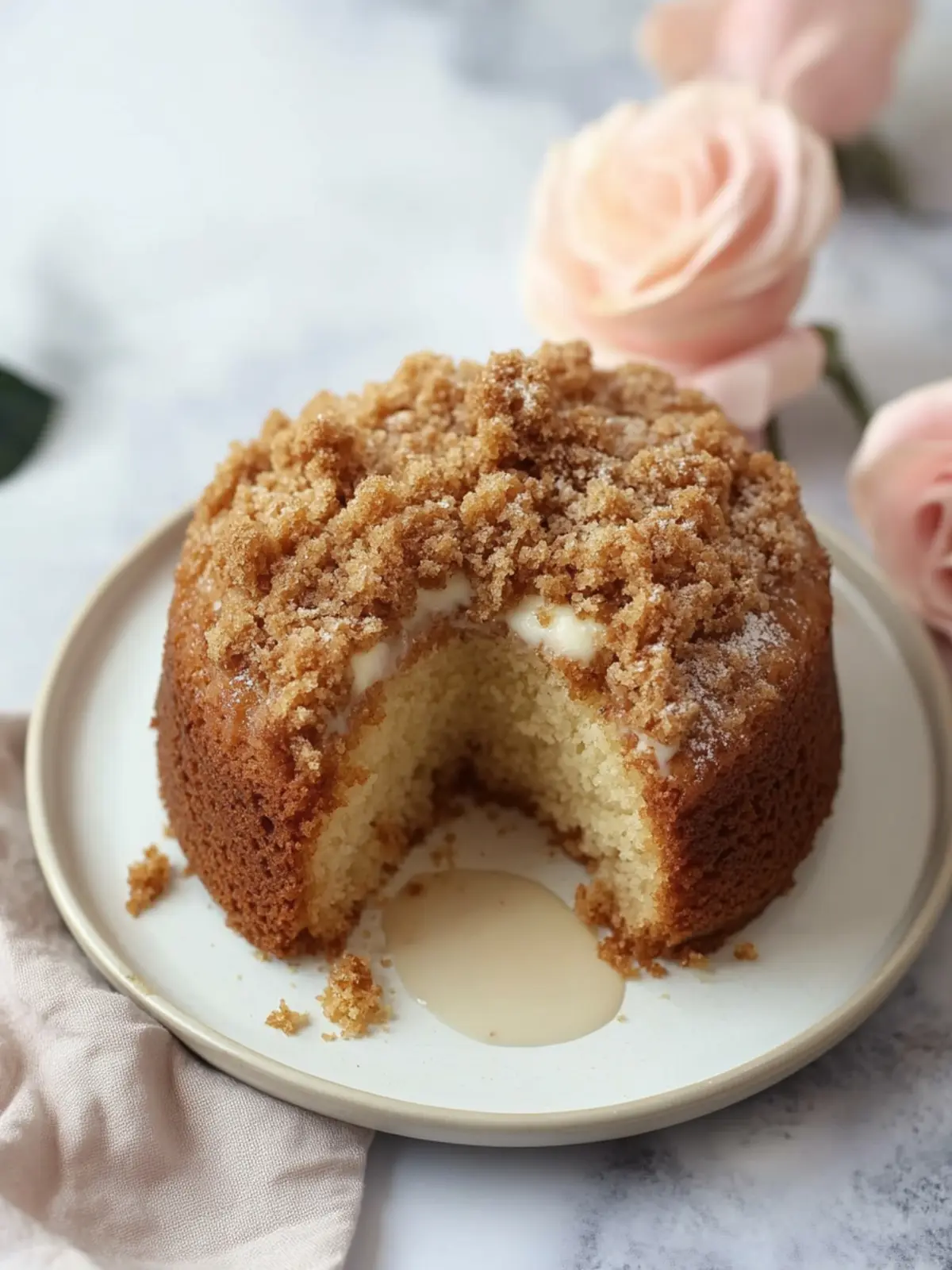Single Serve Coffee Cake (Small Batch)