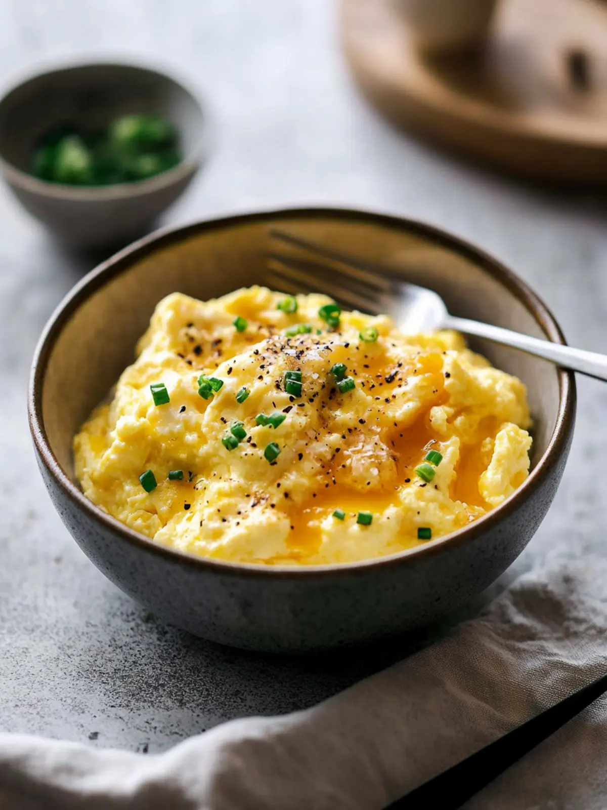Dashi Scrambled Eggs